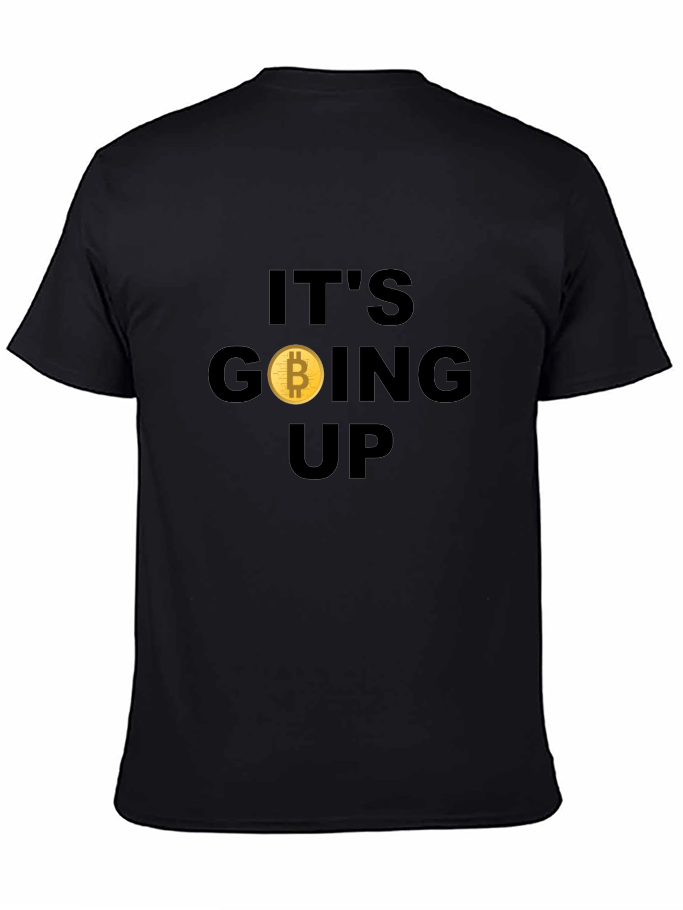 Bitcoin Going Up Graphic T-Shirt - Crypto HODL Tee