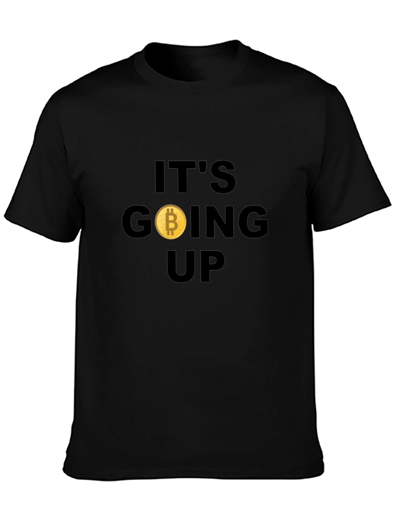 Bitcoin Going Up Graphic T-Shirt - Crypto HODL Tee