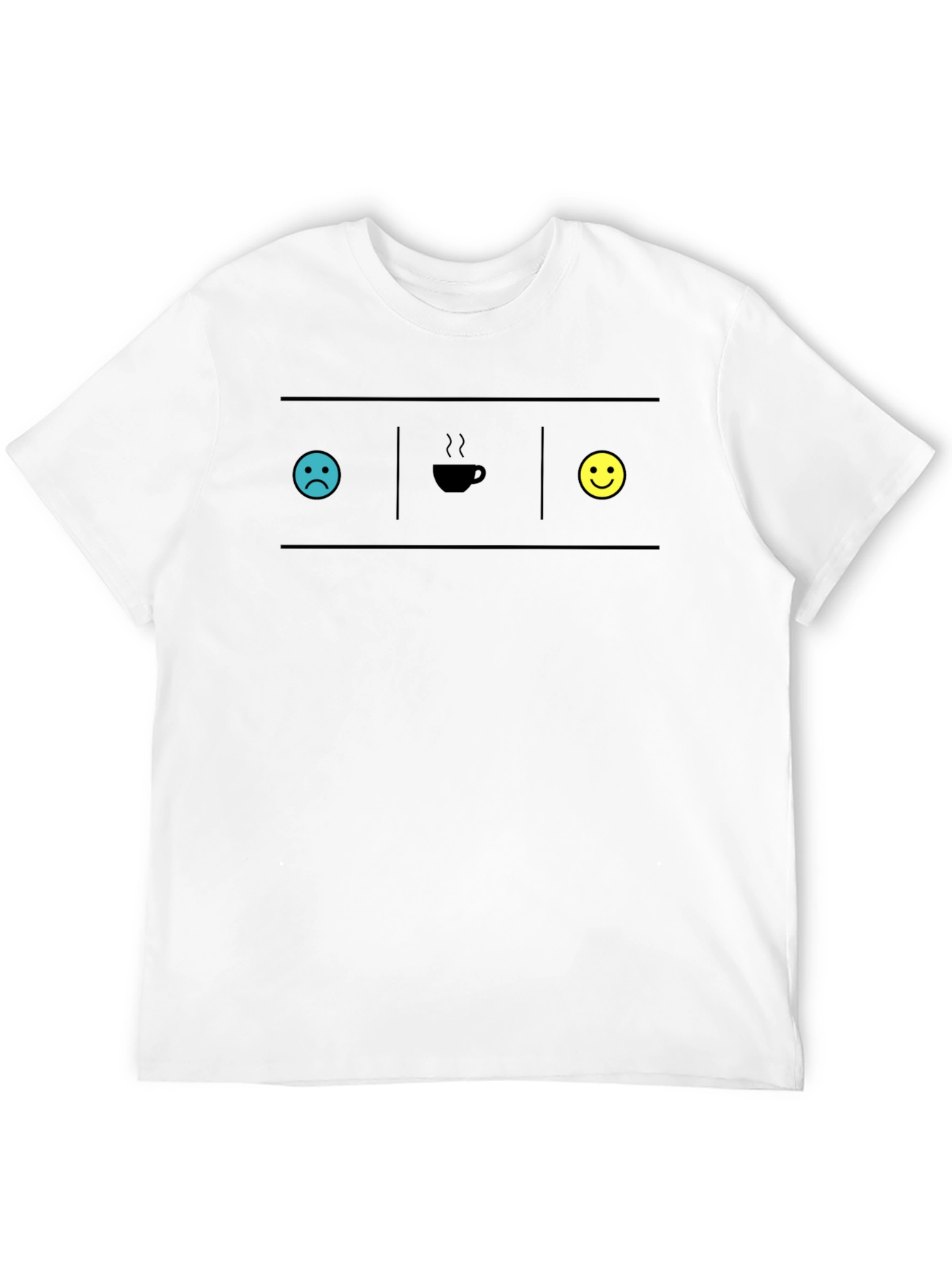 Coffee Mood T-Shirt - Before & After Brew
