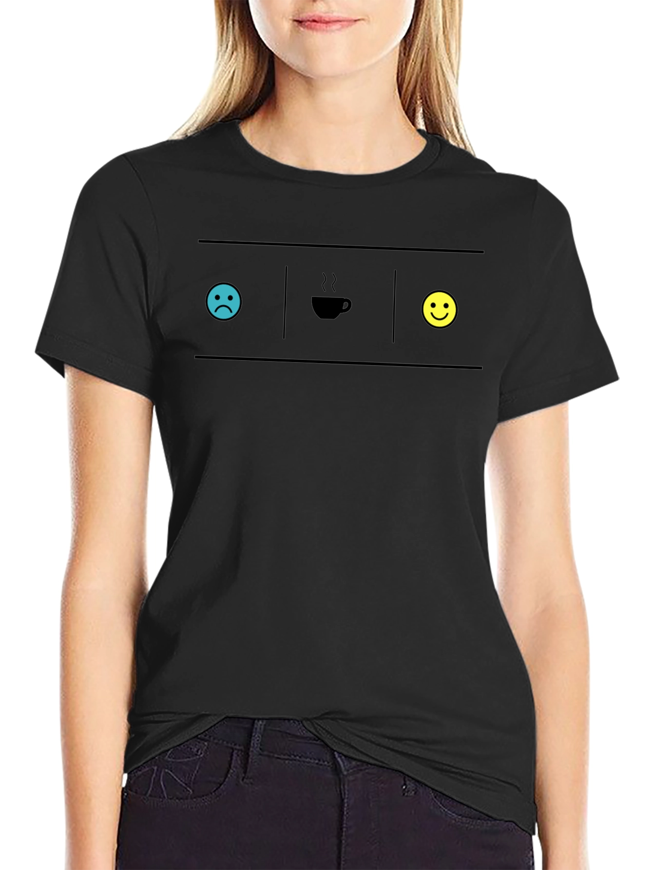 Coffee Mood T-Shirt - Before & After Brew