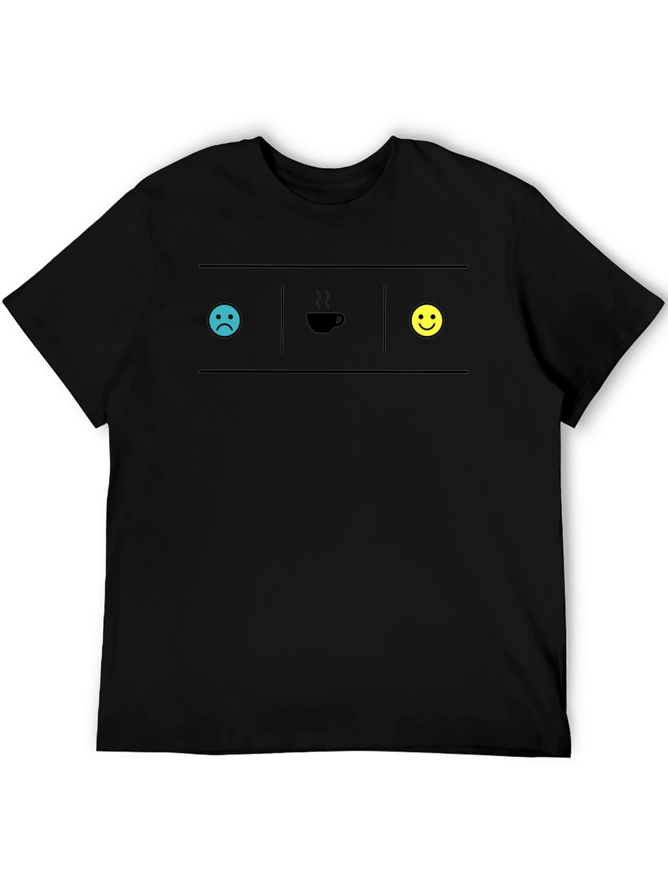 Coffee Mood T-Shirt - Before & After Brew