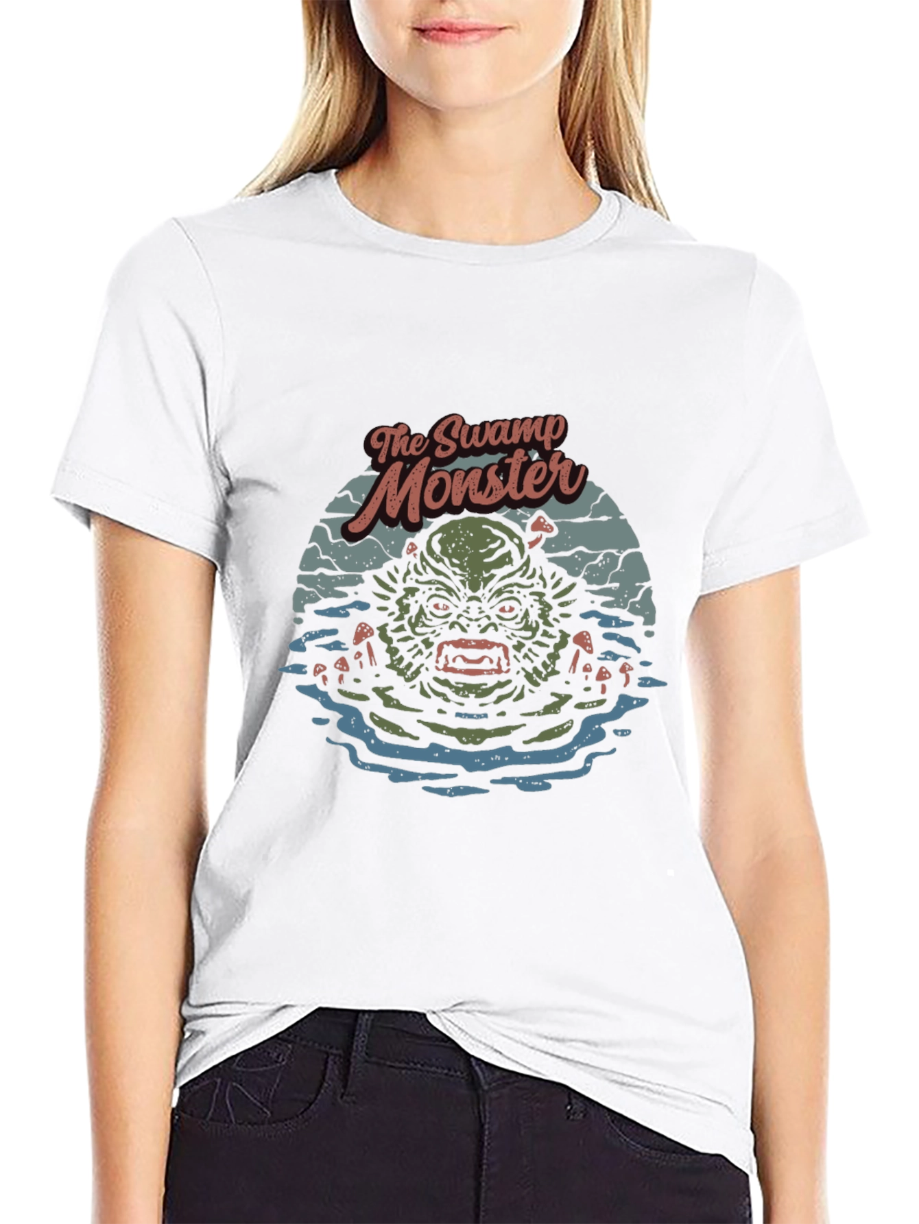 Swamp Monster Graphic Tee - Creature Feature