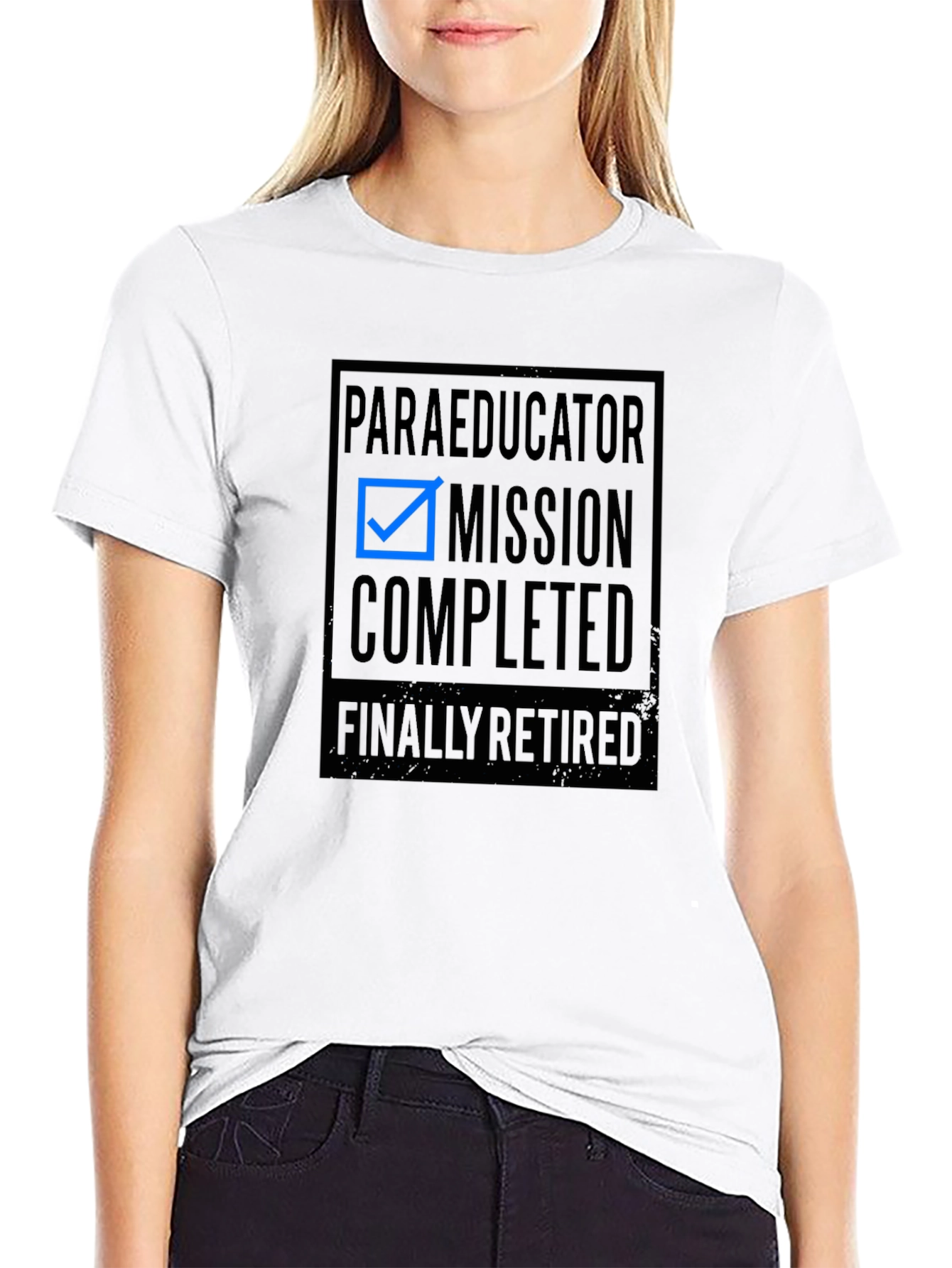Paraeducator Mission Completed Retirement T-Shirt