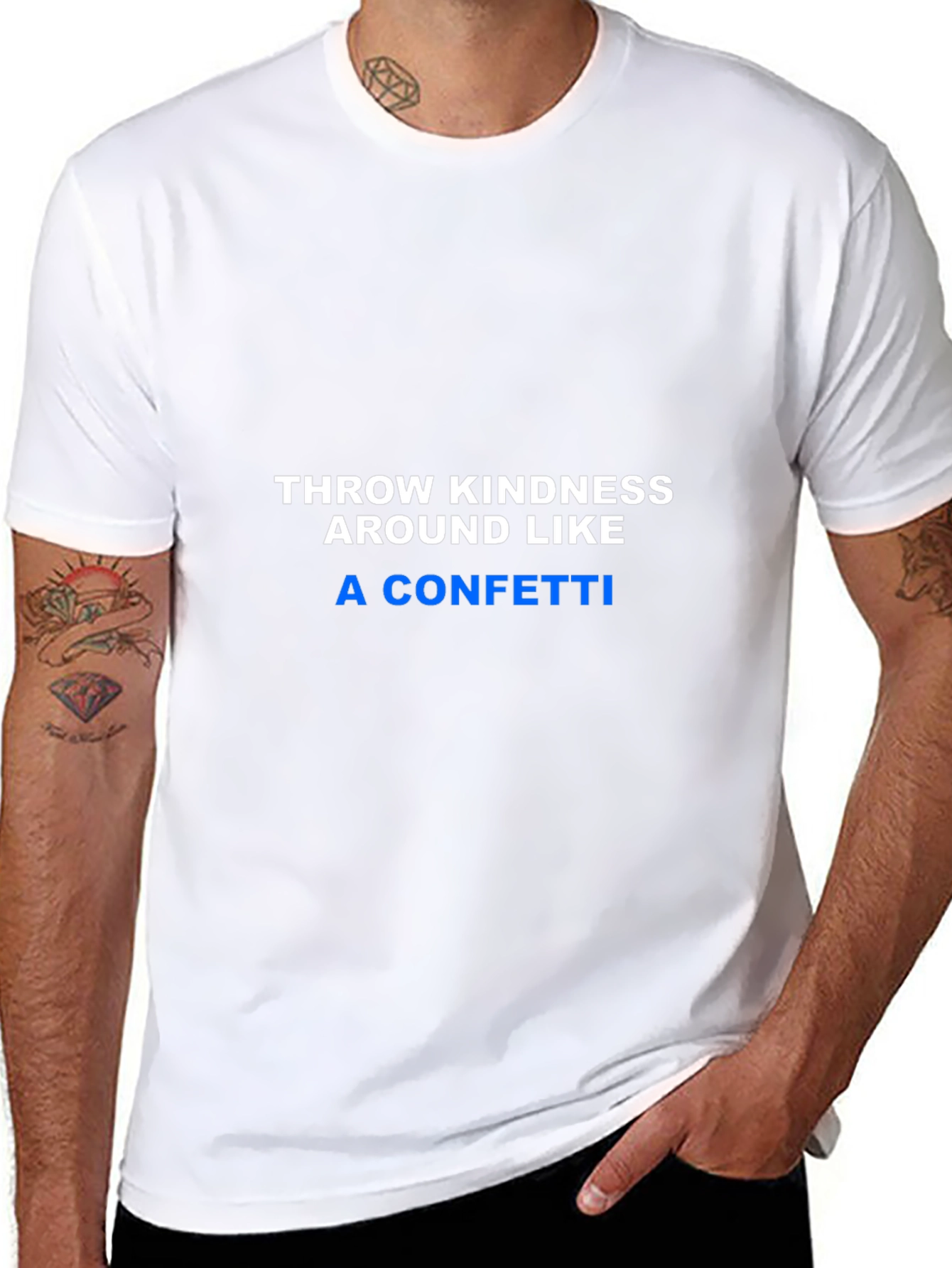 Throw Kindness T-Shirt - Positive Message