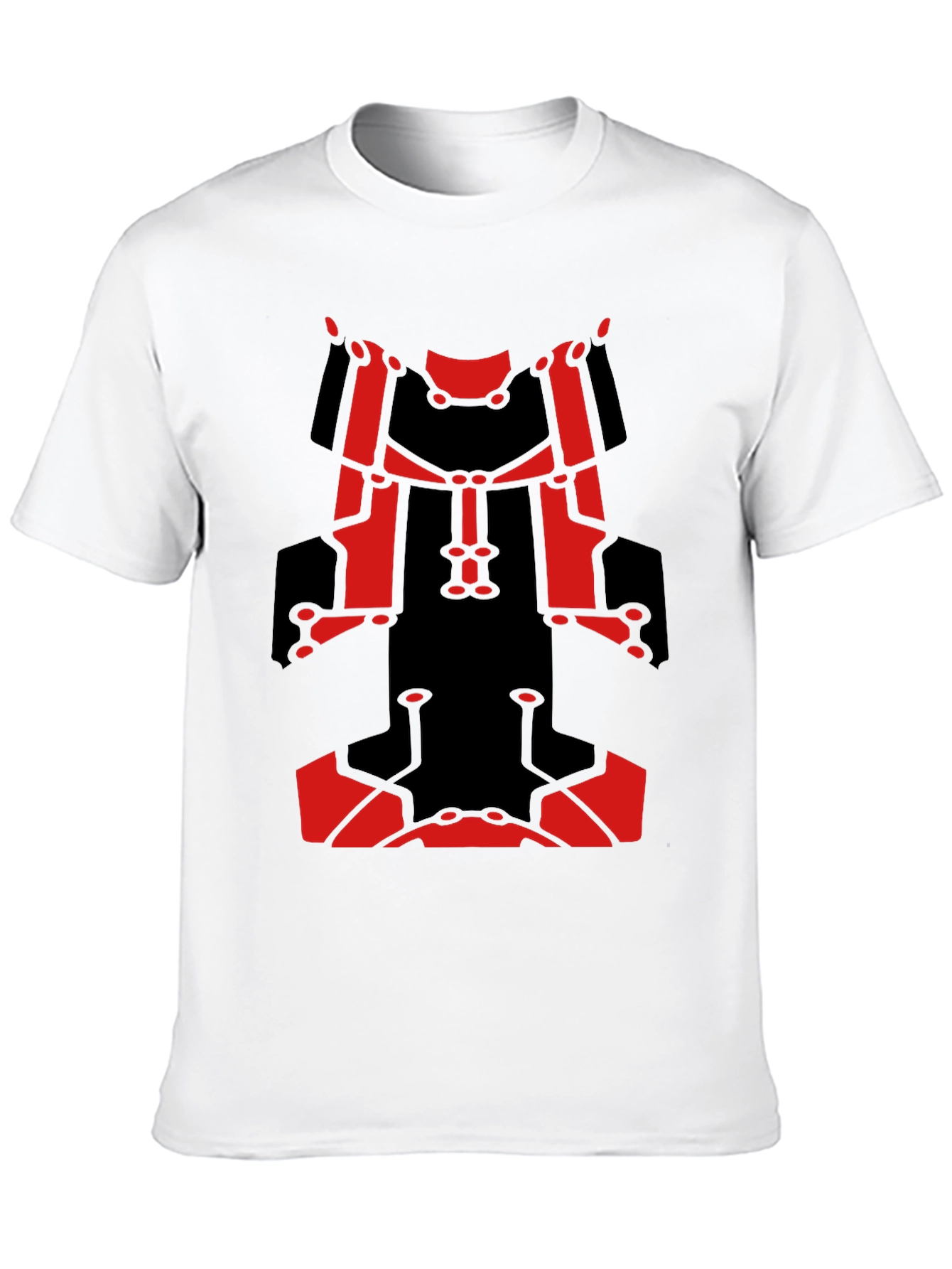 Bold Graphic Tee - Red & Black