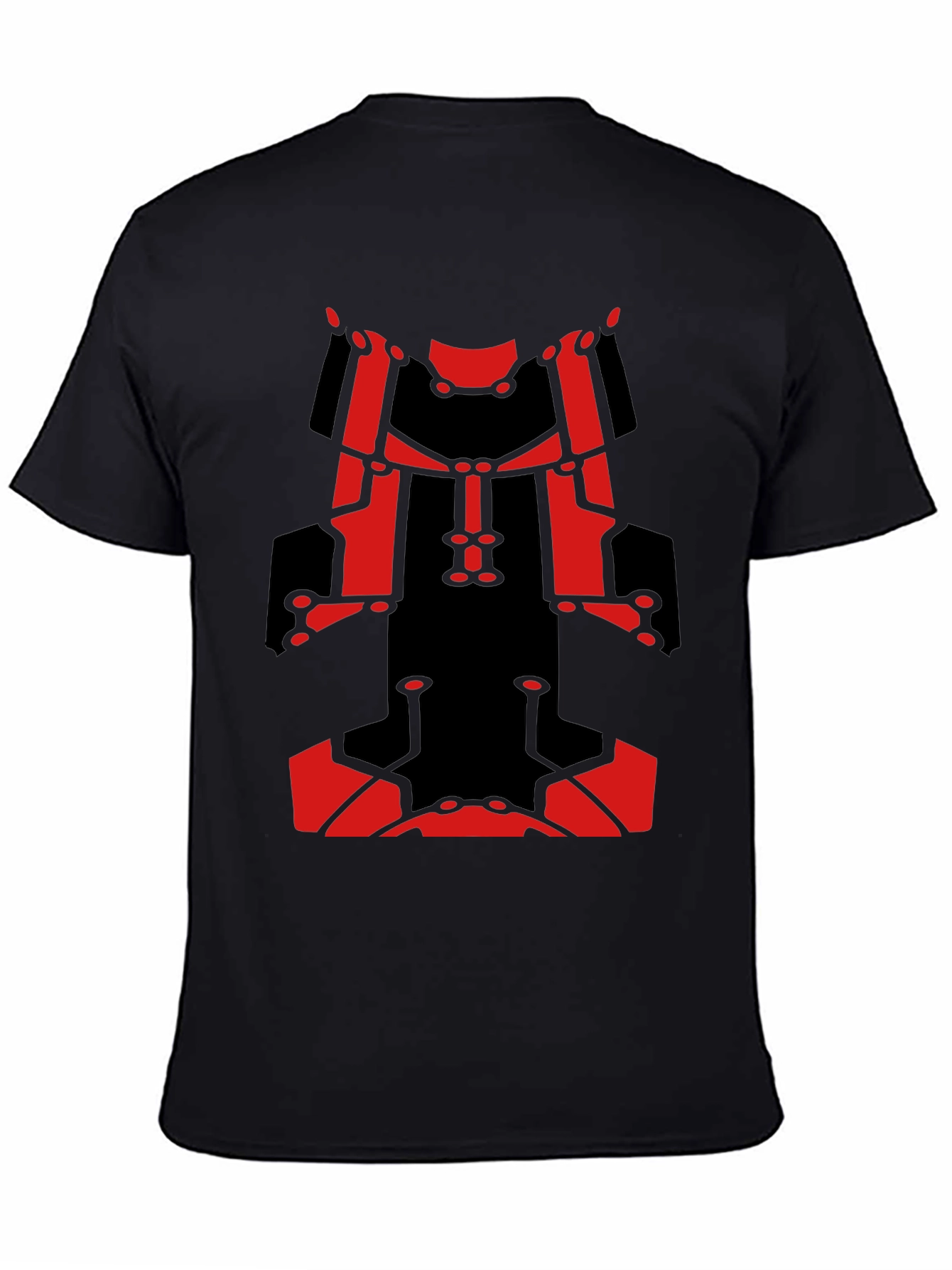 Bold Graphic Tee - Red & Black