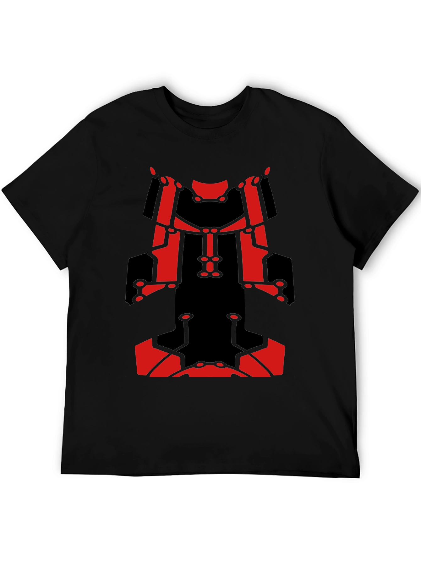 Bold Graphic Tee - Red & Black