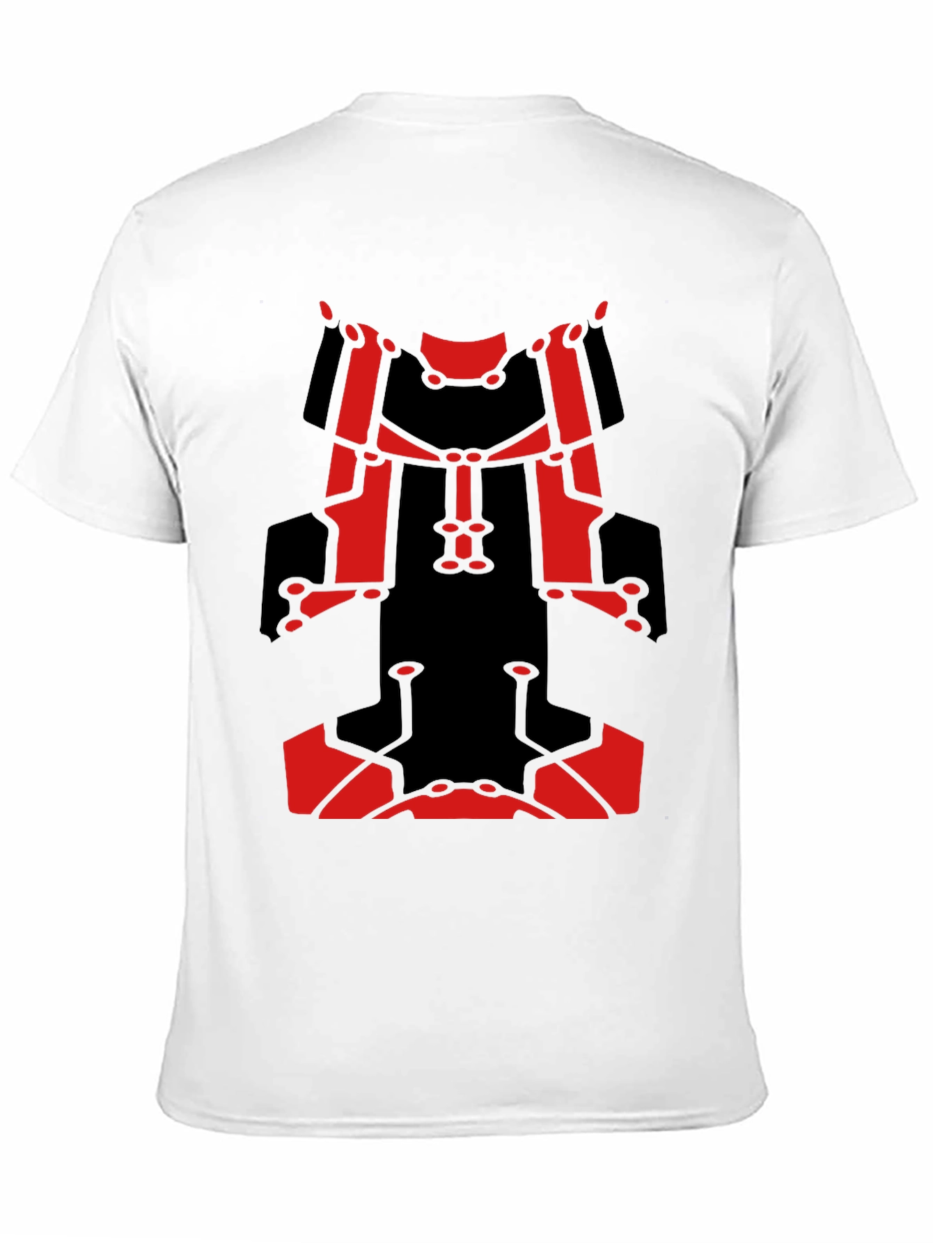 Bold Graphic Tee - Red & Black