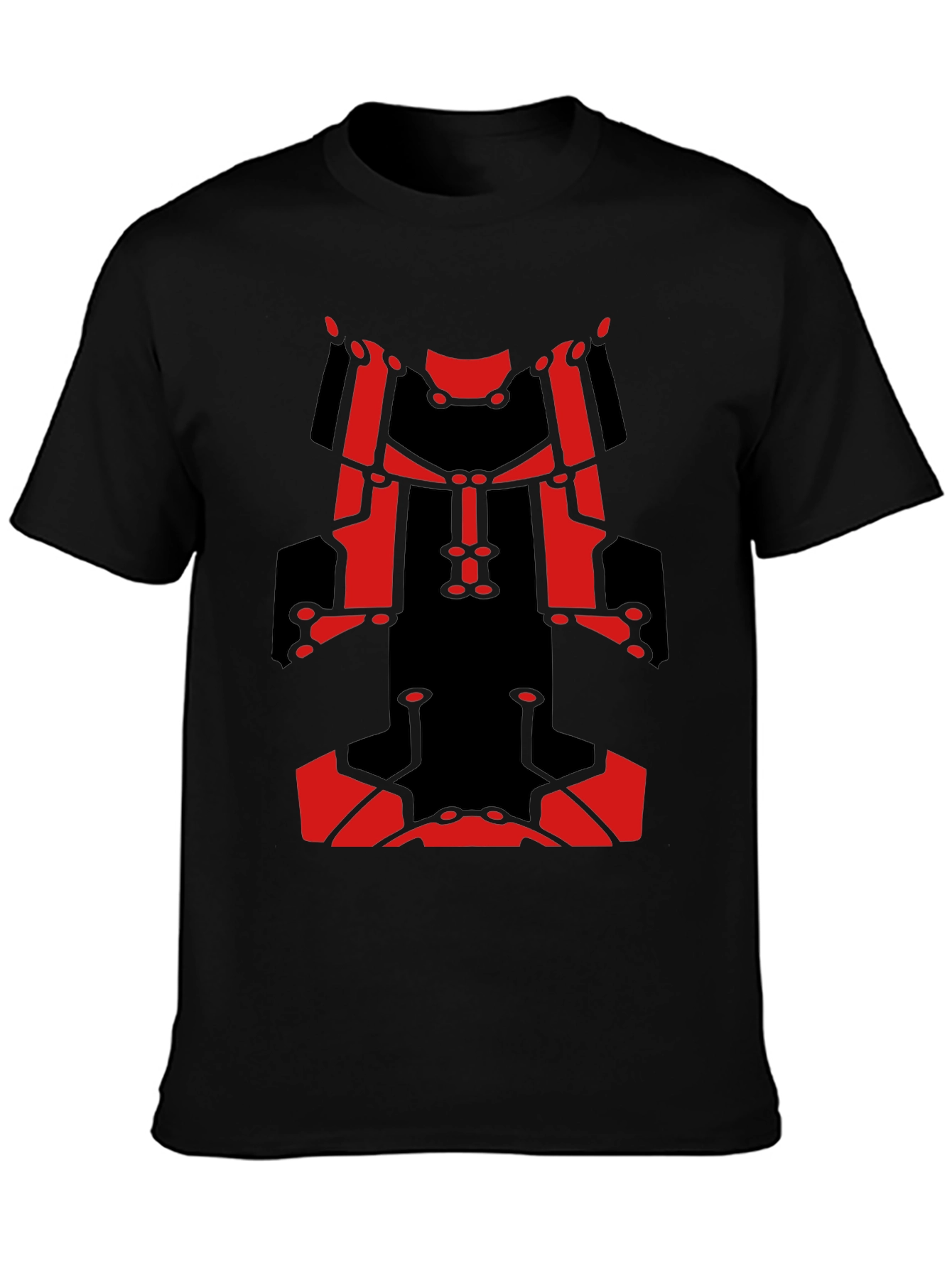 Bold Graphic Tee - Red & Black