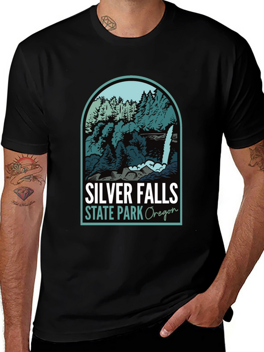 Silver Falls State Park Oregon Graphic Tee