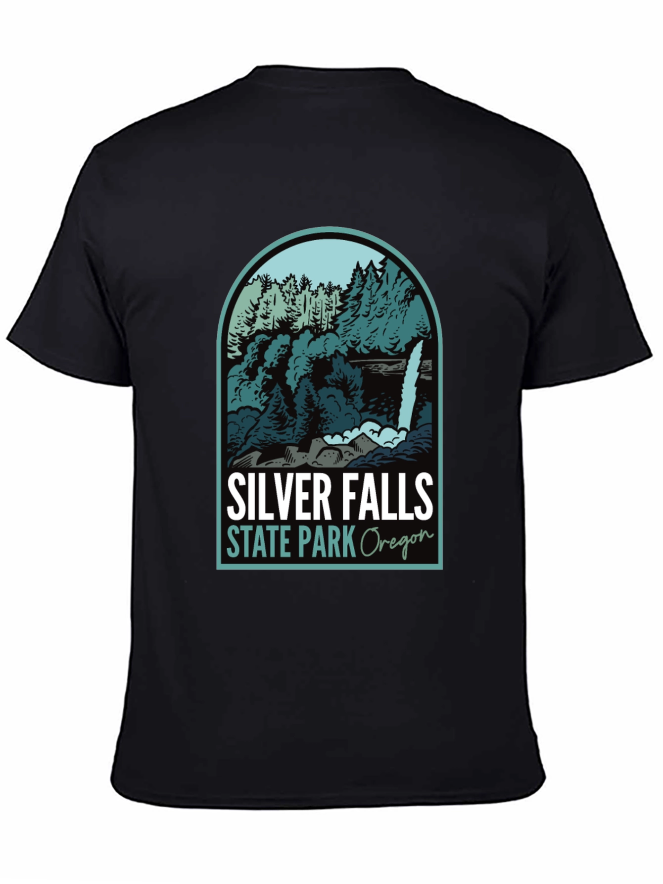 Silver Falls State Park Oregon Graphic Tee