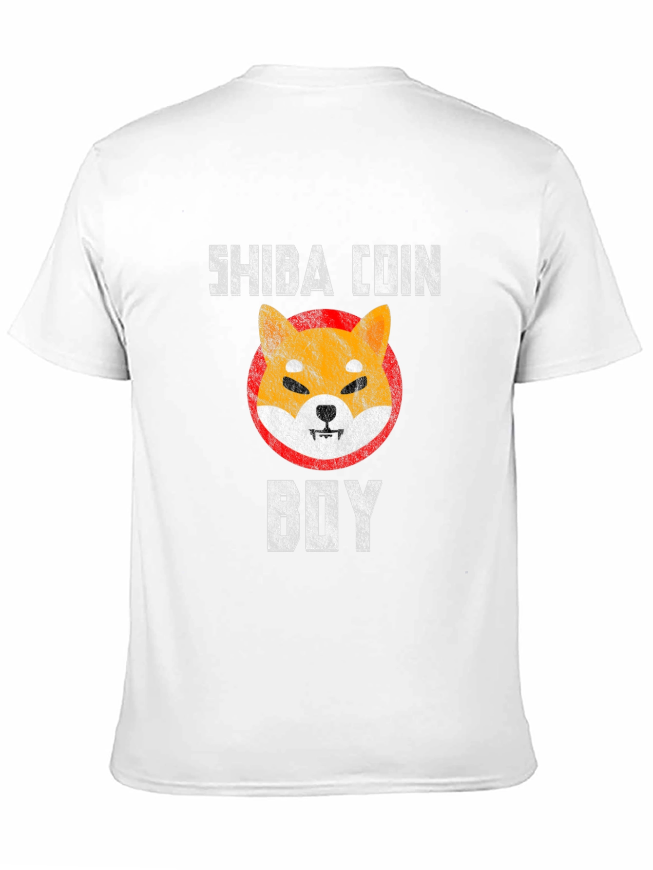 Shiba Coin Boy Graphic Tee - Crypto T-Shirt