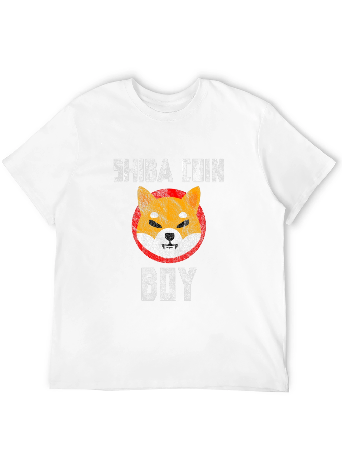 Shiba Coin Boy Graphic Tee - Crypto T-Shirt