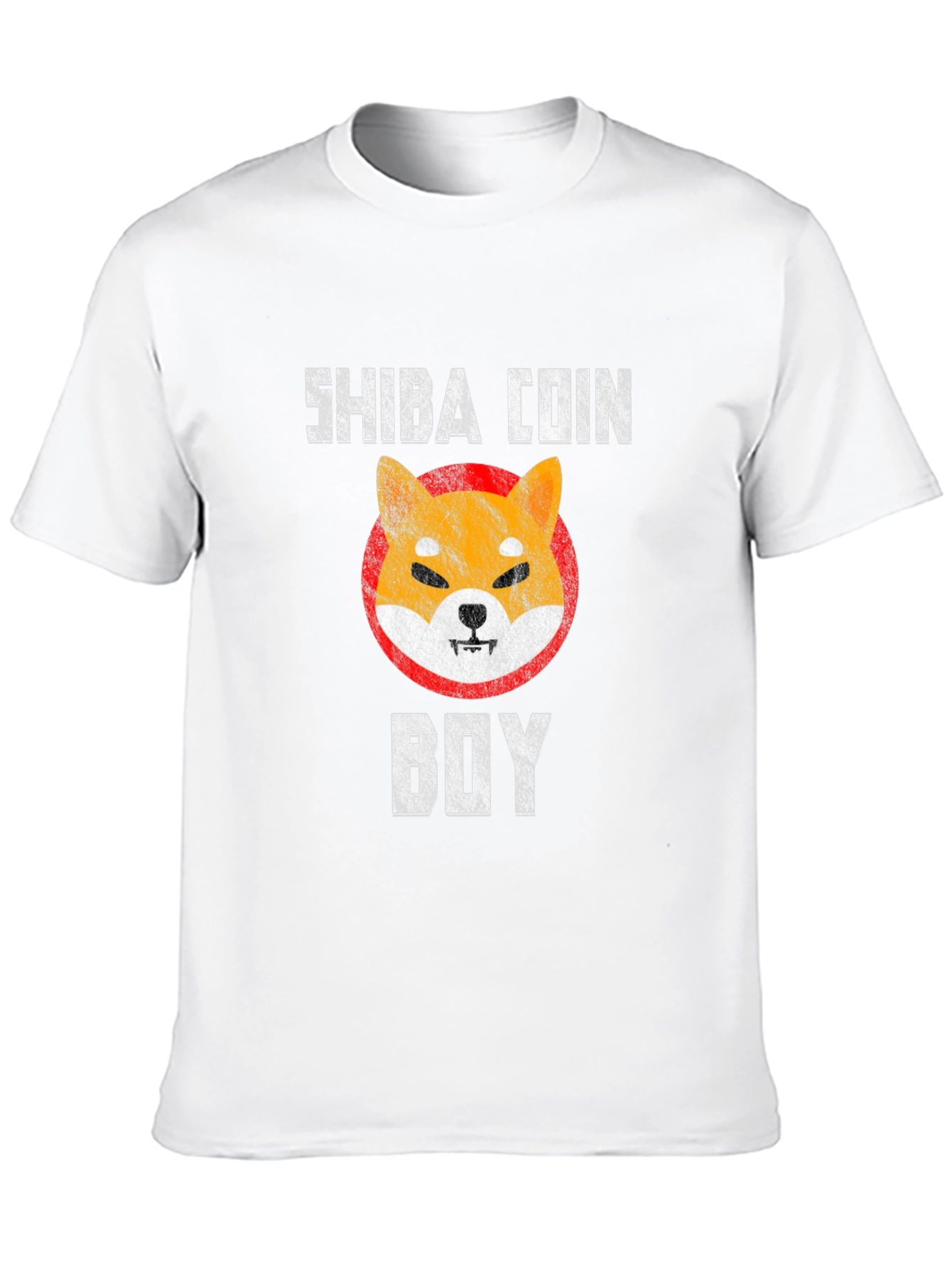 Shiba Coin Boy Graphic Tee - Crypto T-Shirt