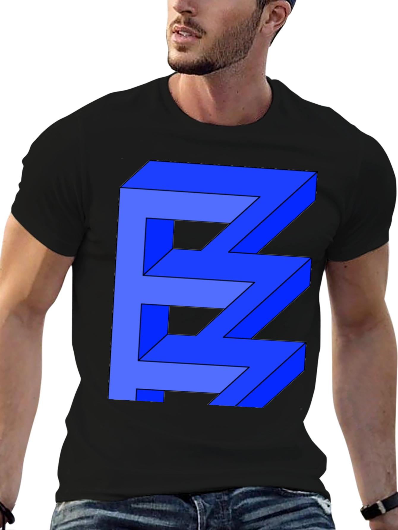 Impossible Shape Black T-Shirt