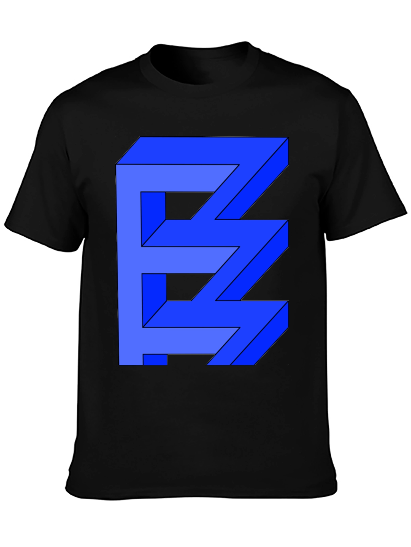 Impossible Shape Black T-Shirt