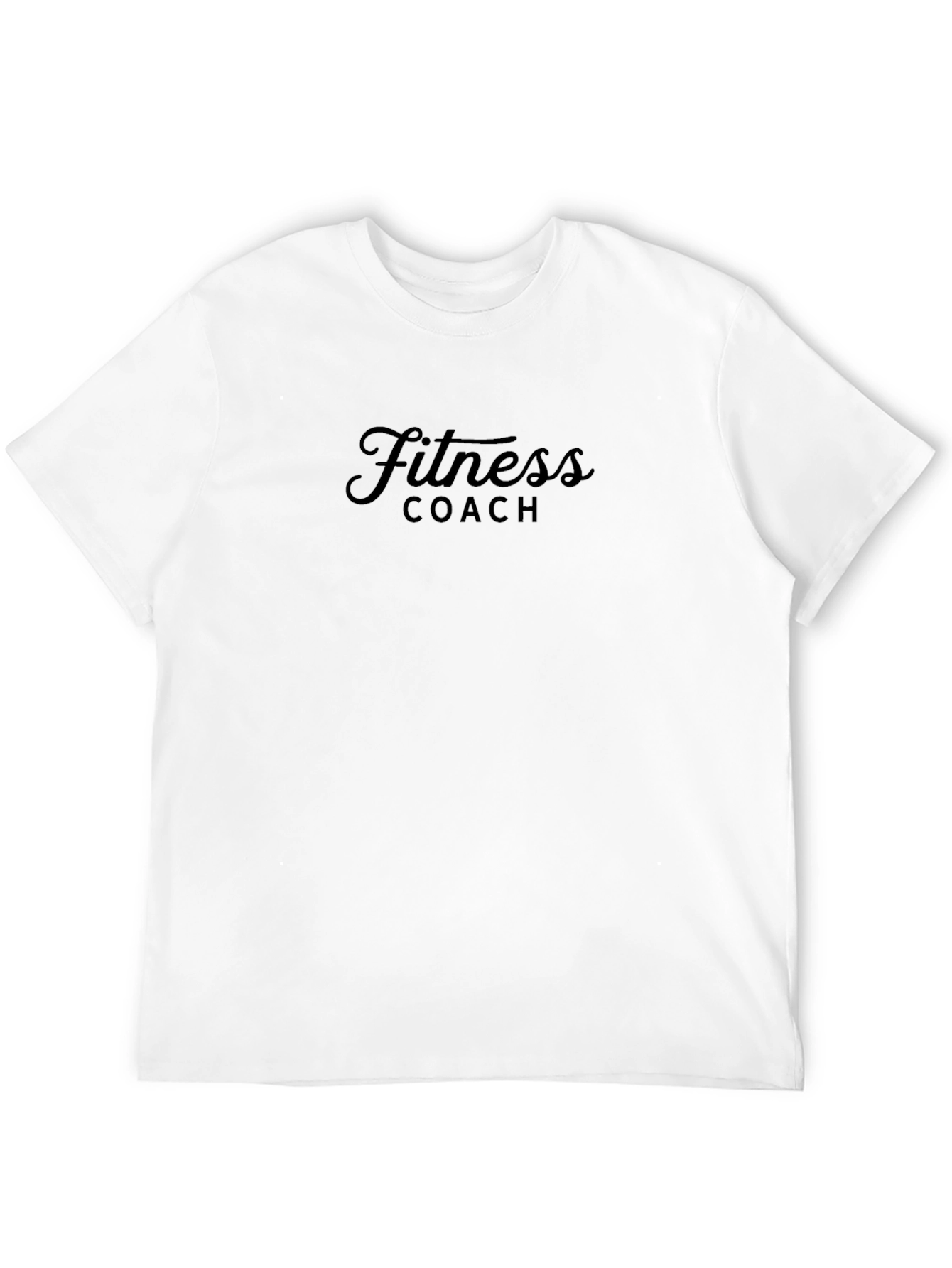 Fitness Coach Black T-Shirt