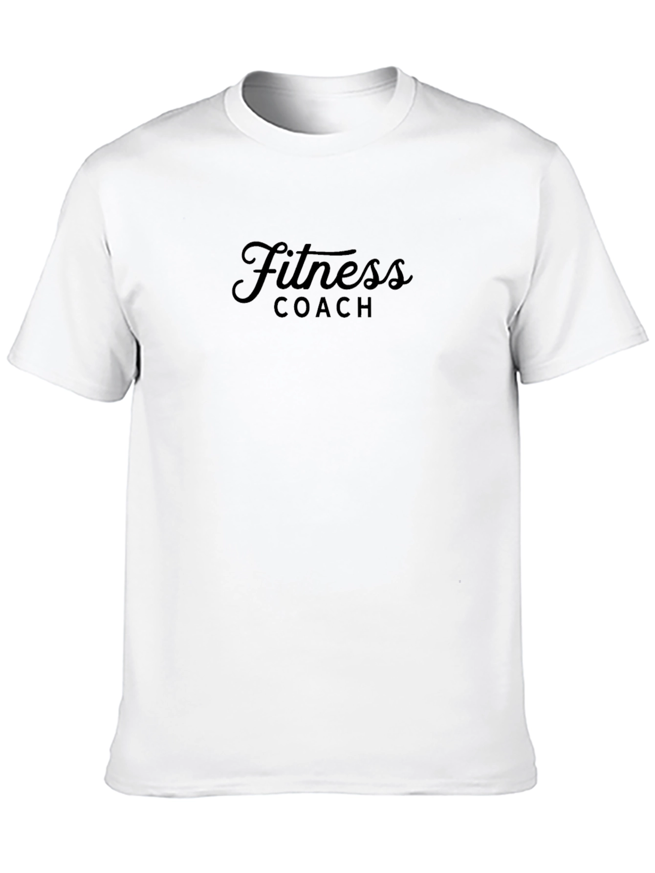Fitness Coach Black T-Shirt