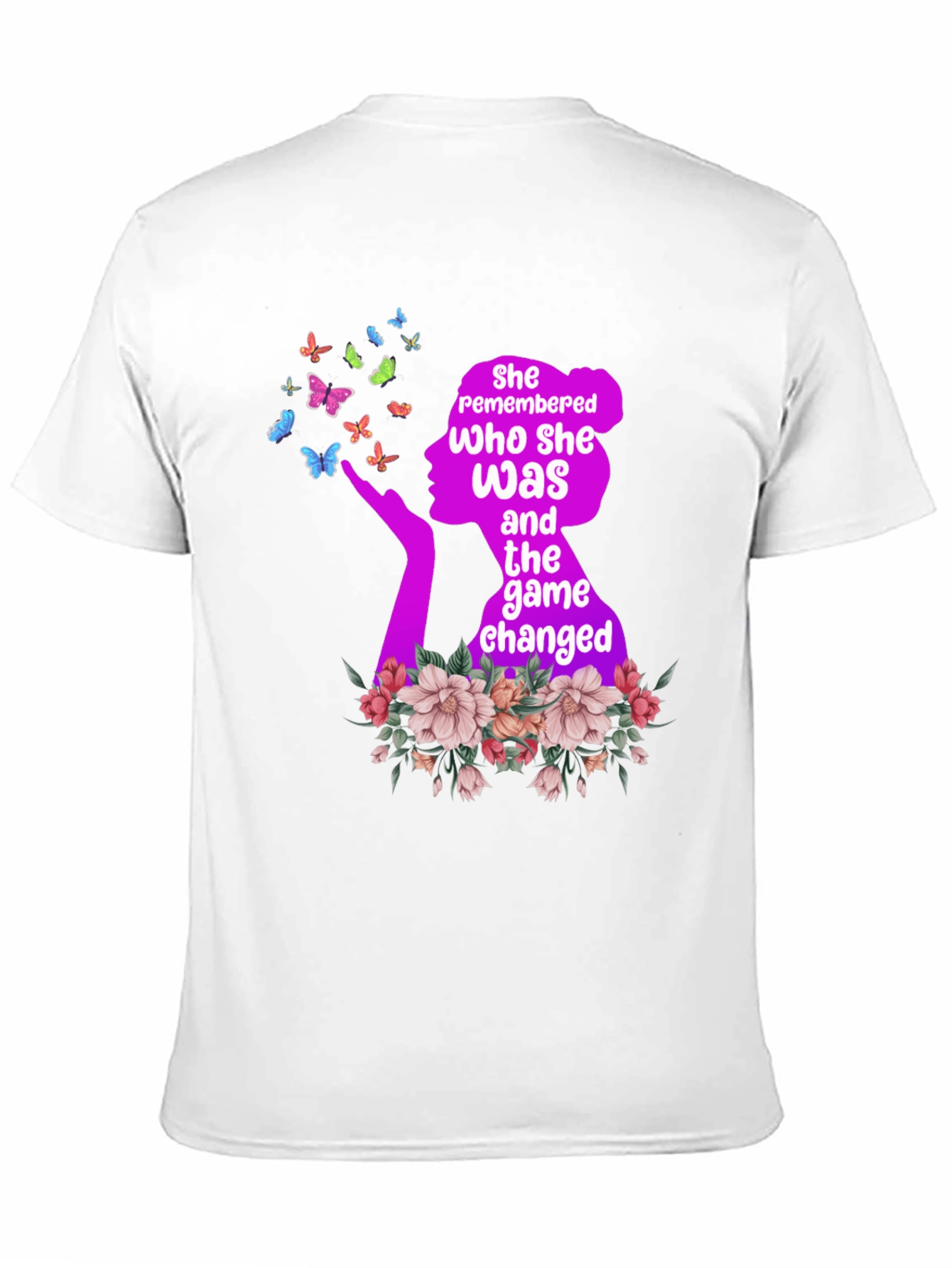 Empowered Womens Tee: Remembered Who She Was T-Shirt