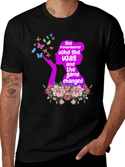 Empowered Womens Tee: Remembered Who She Was T-Shirt