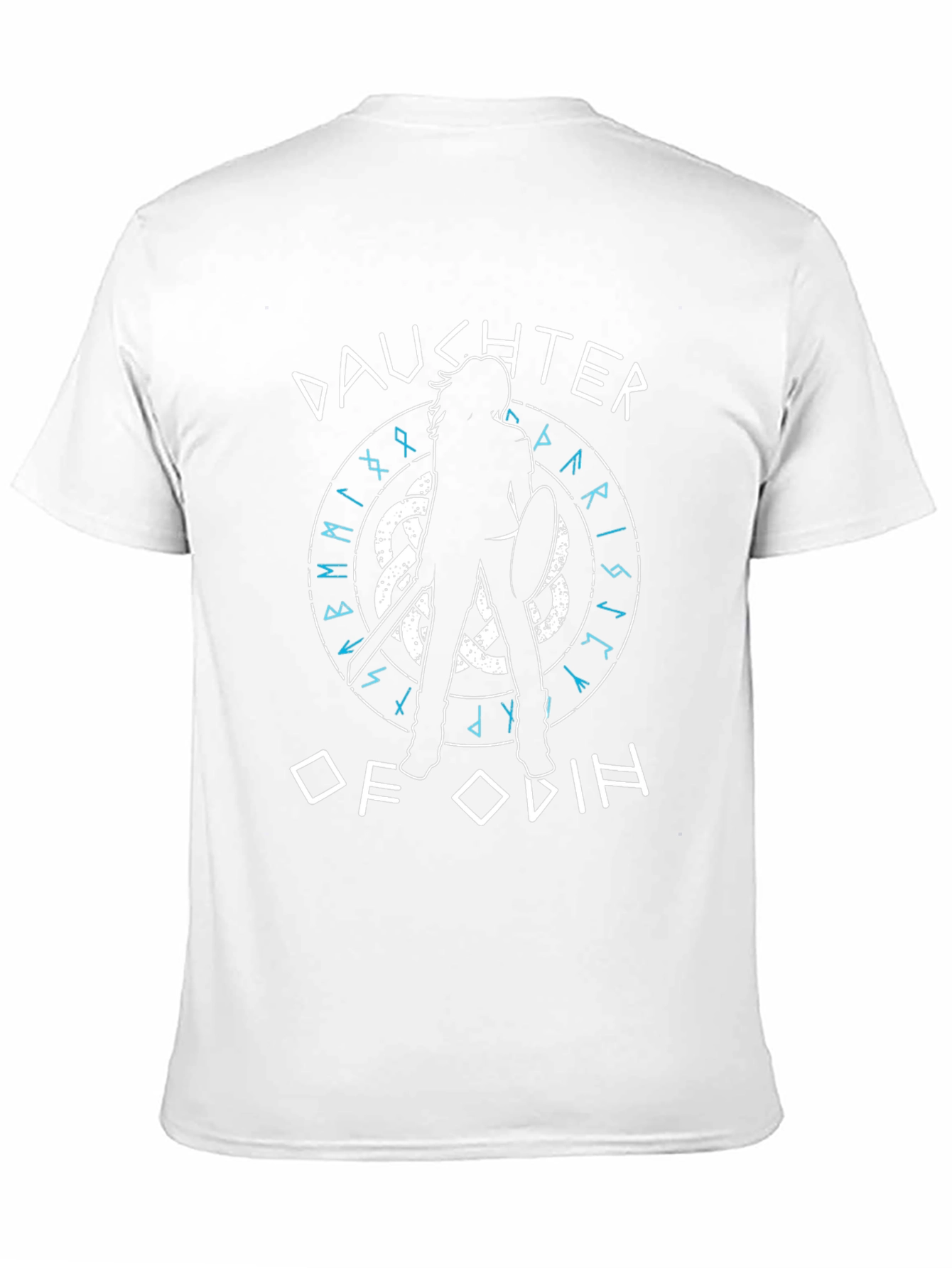 Daughter of Odin Viking Warrior T-Shirt - Black