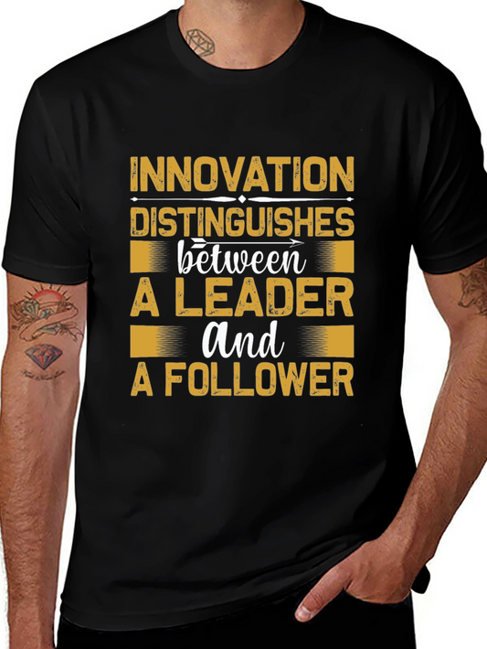 Innovation Leader Black Graphic Tee