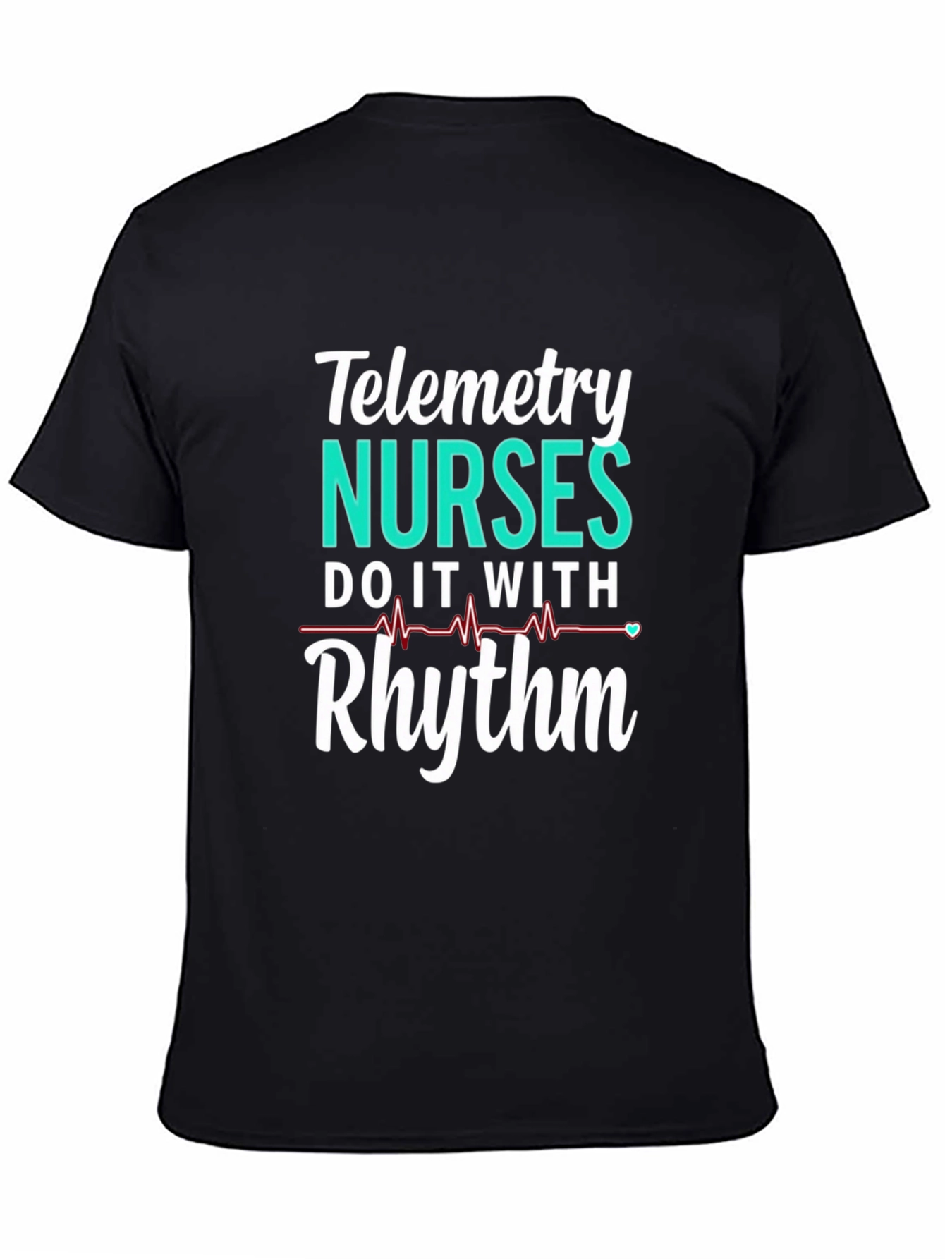 Telemetry Nurses Rhythm Graphic T-Shirt