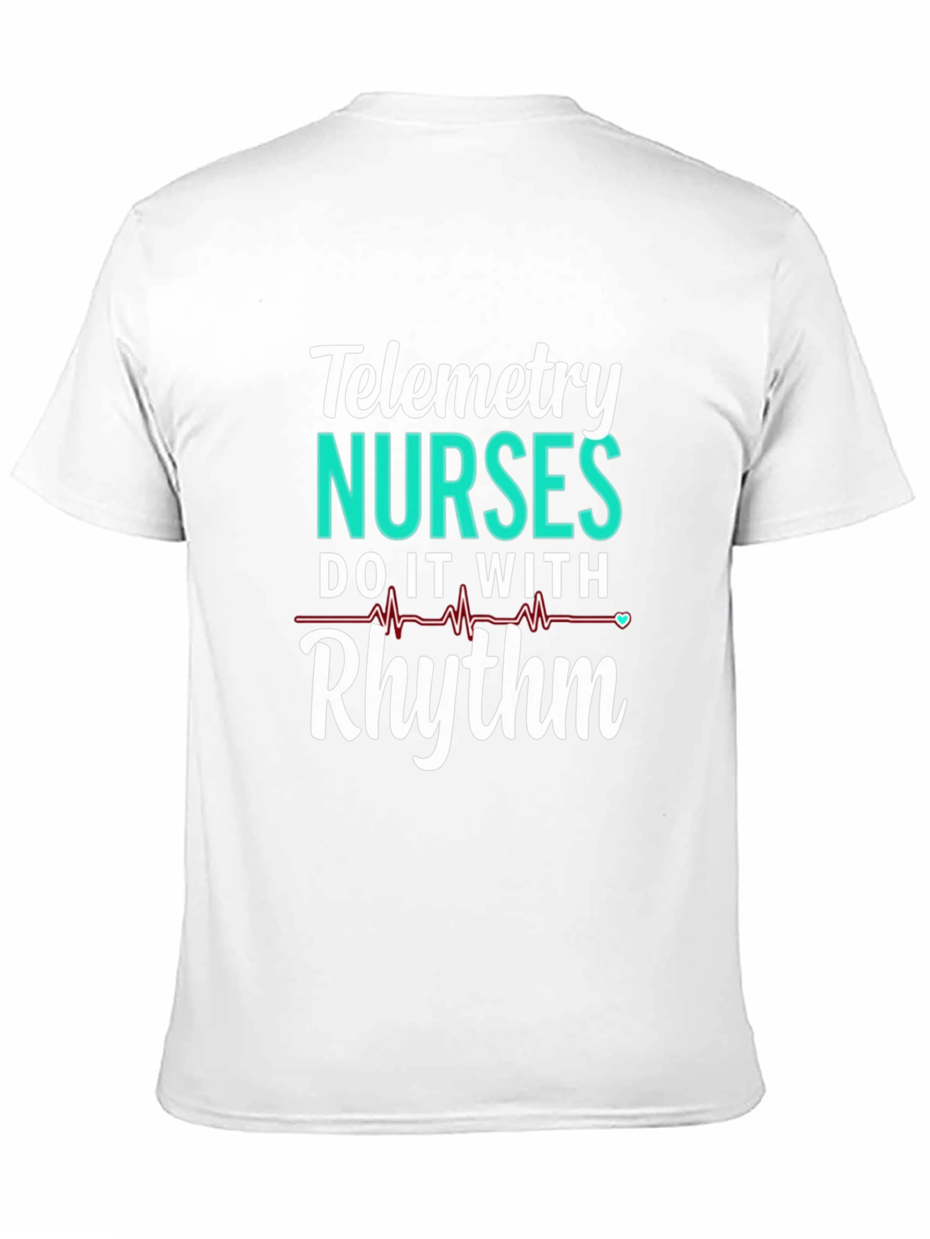 Telemetry Nurses Rhythm Graphic T-Shirt