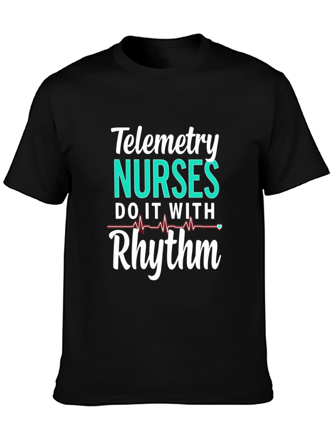 Telemetry Nurses Rhythm Graphic T-Shirt