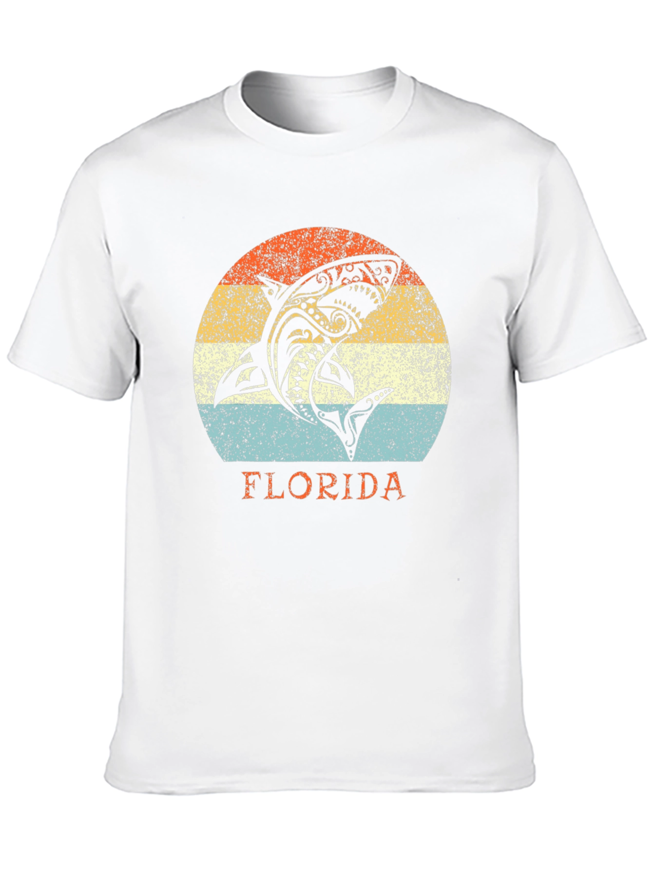 Florida Shark Graphic T-Shirt