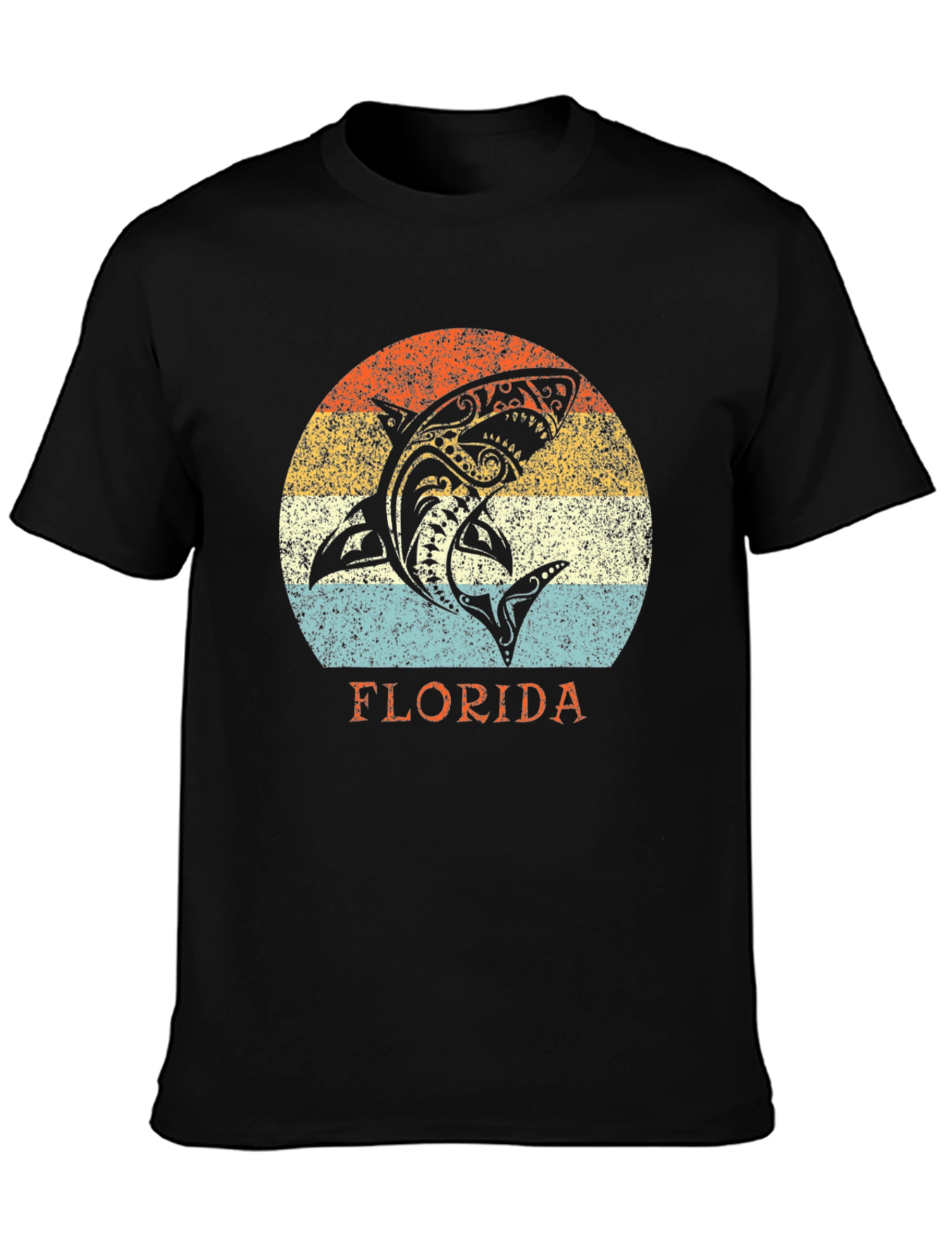 Florida Shark Graphic T-Shirt
