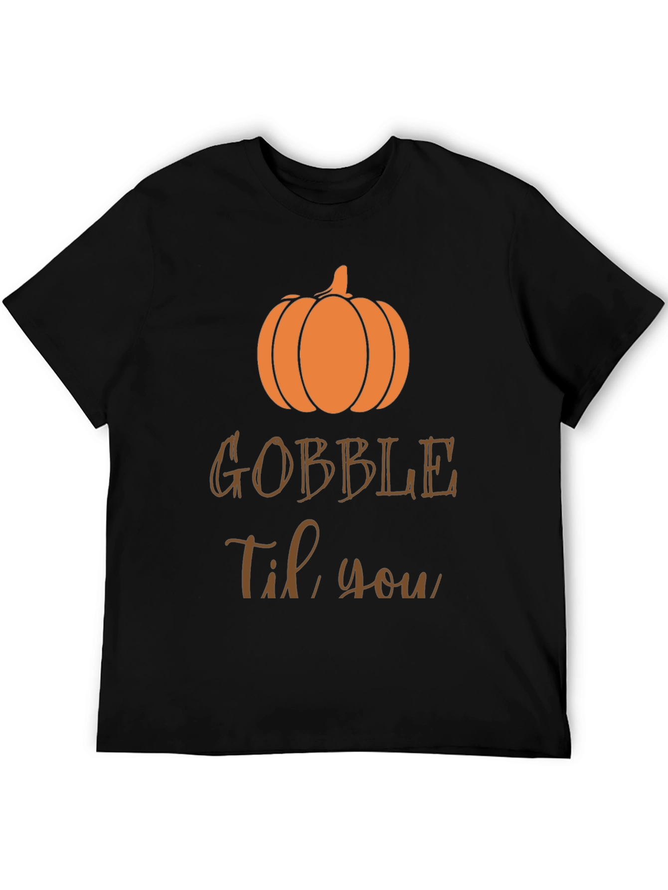Gobble Til You Wobble Thanksgiving T-Shirt