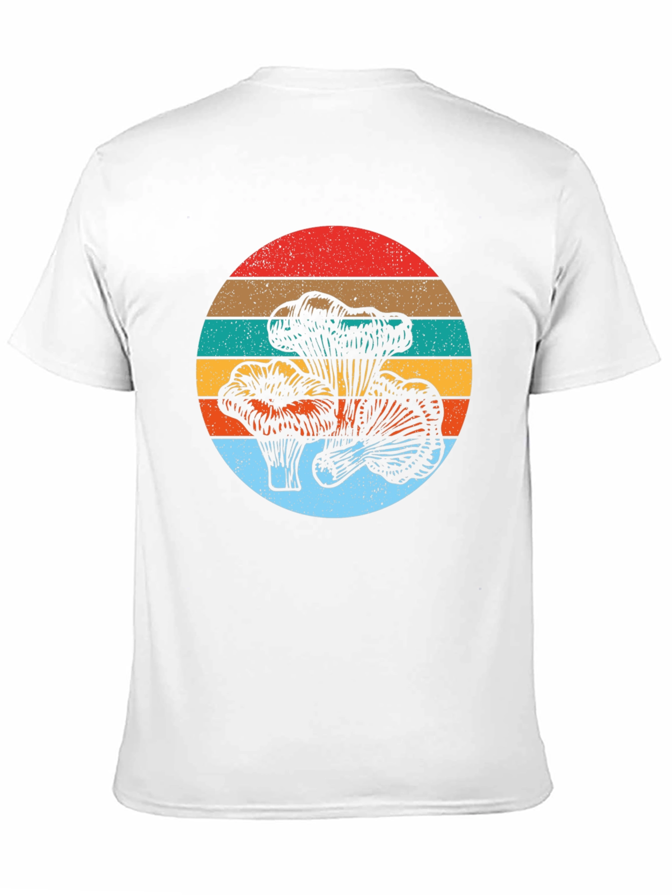 Retro Mushroom Graphic Tee - Stylish Unisex Shirt