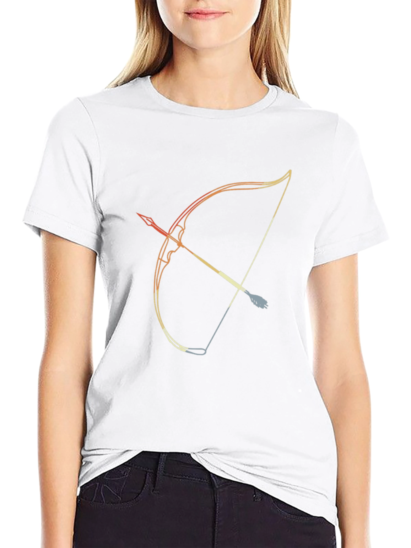 Archery Arrow & Bow Graphic Tee