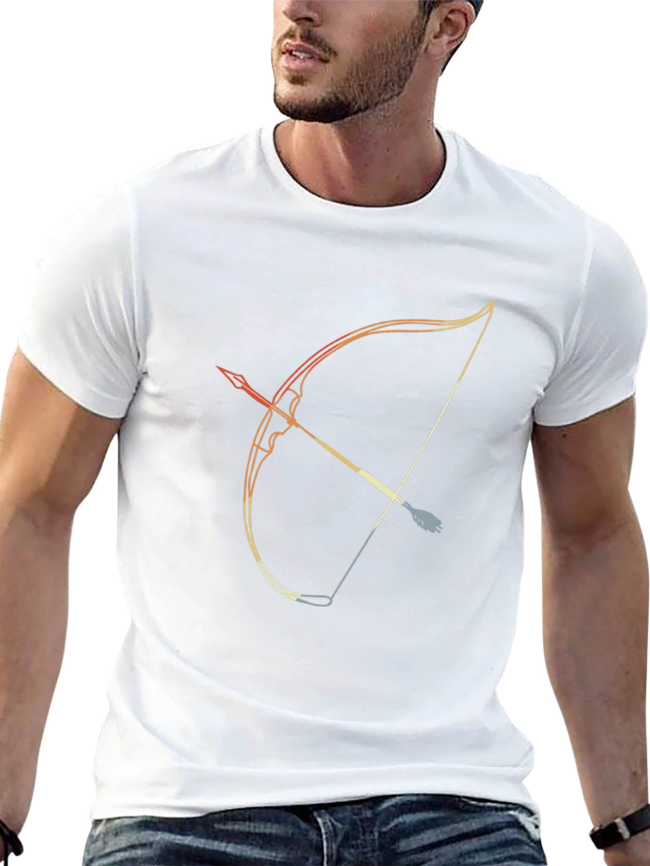 Archery Arrow & Bow Graphic Tee