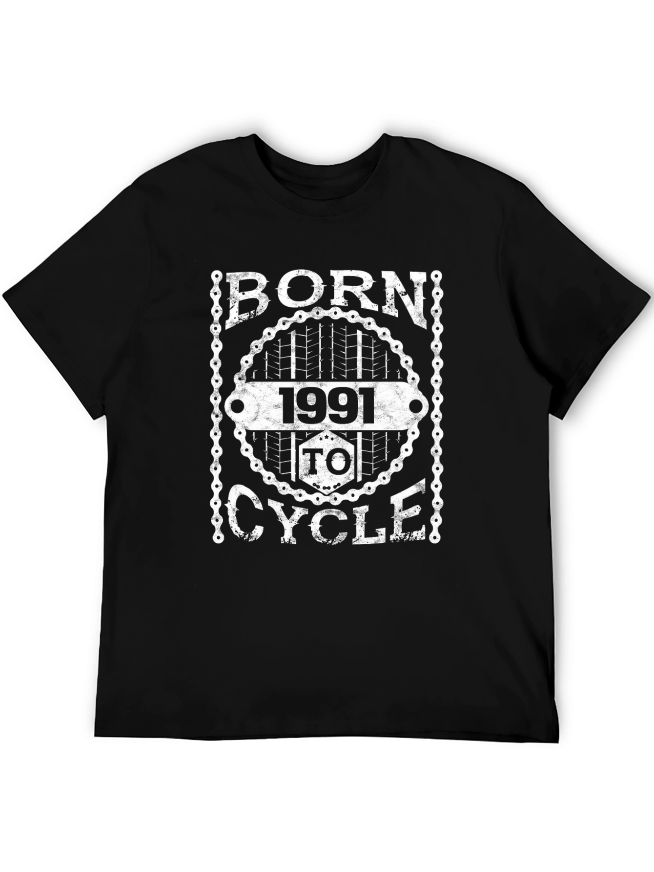 Born 1991 to Cycle T-Shirt - Black