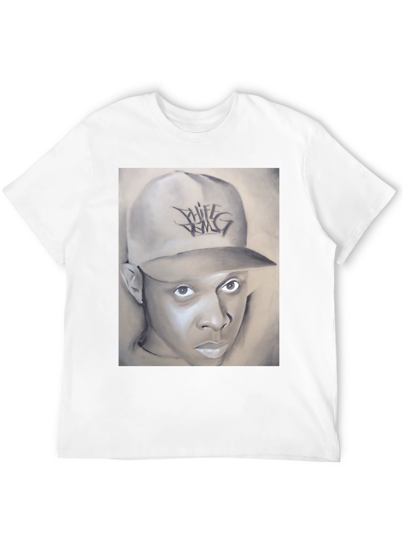 Chief Keef Portrait Graphic T-Shirt