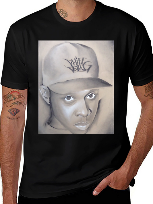 Chief Keef Portrait Graphic T-Shirt