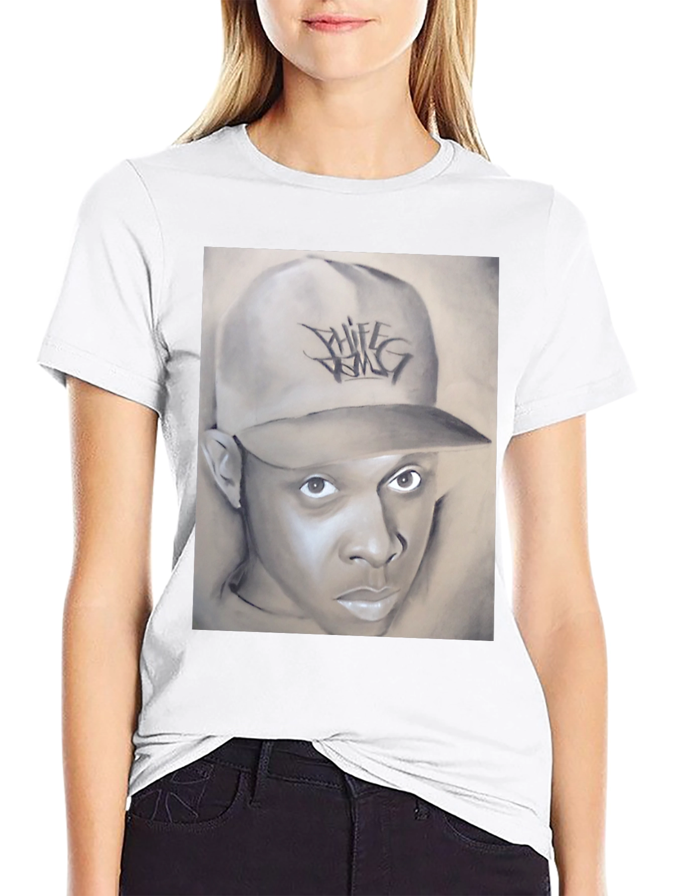 Chief Keef Portrait Graphic T-Shirt