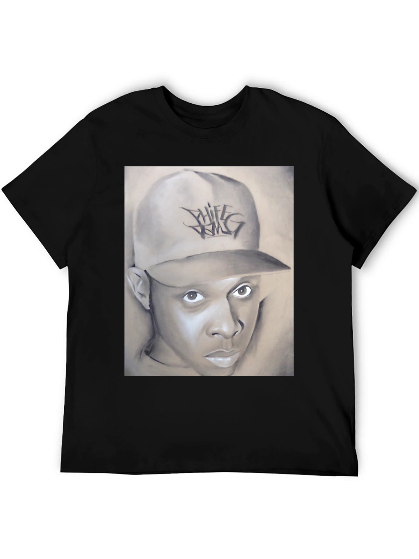 Chief Keef Portrait Graphic T-Shirt