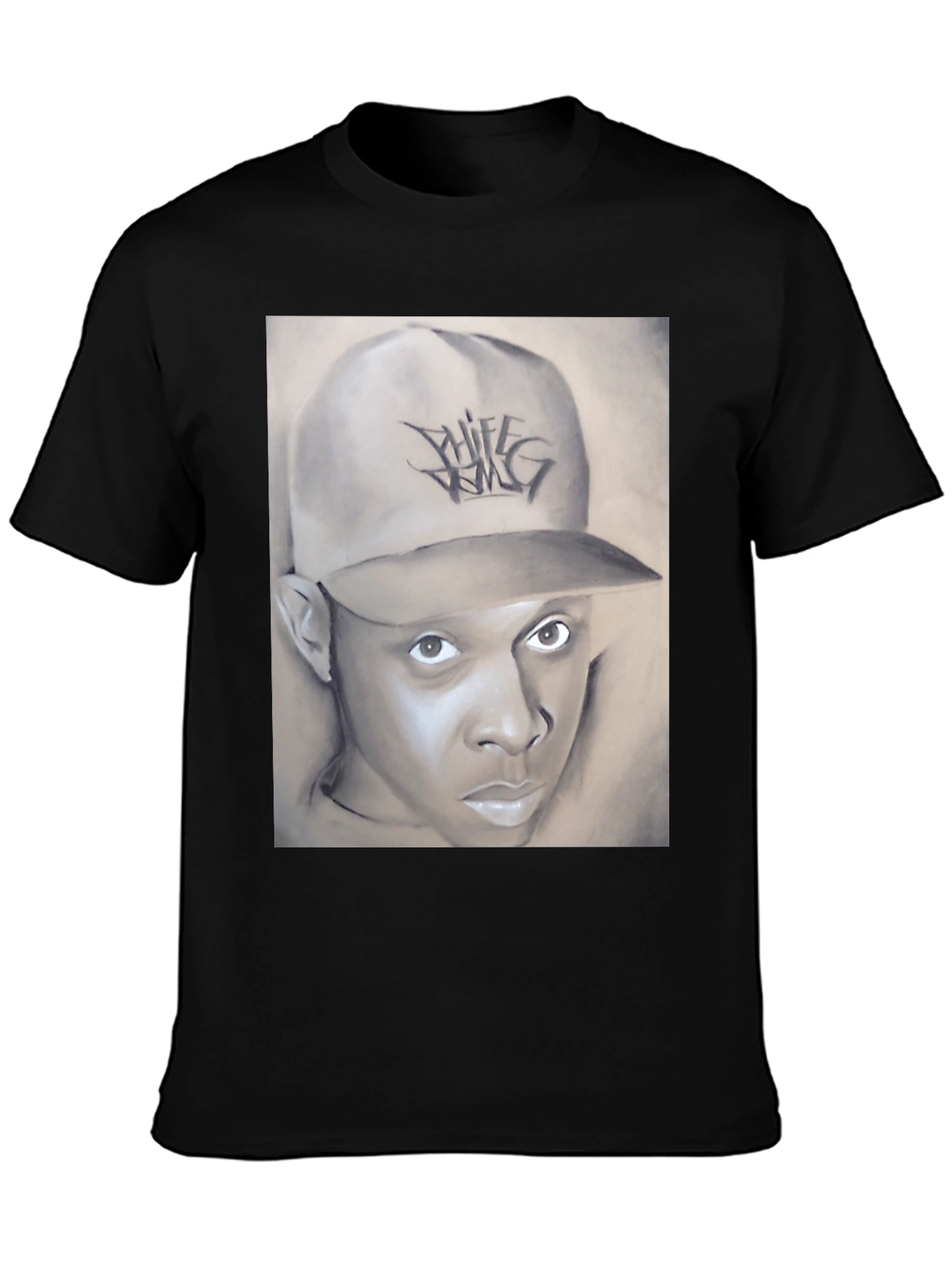 Chief Keef Portrait Graphic T-Shirt