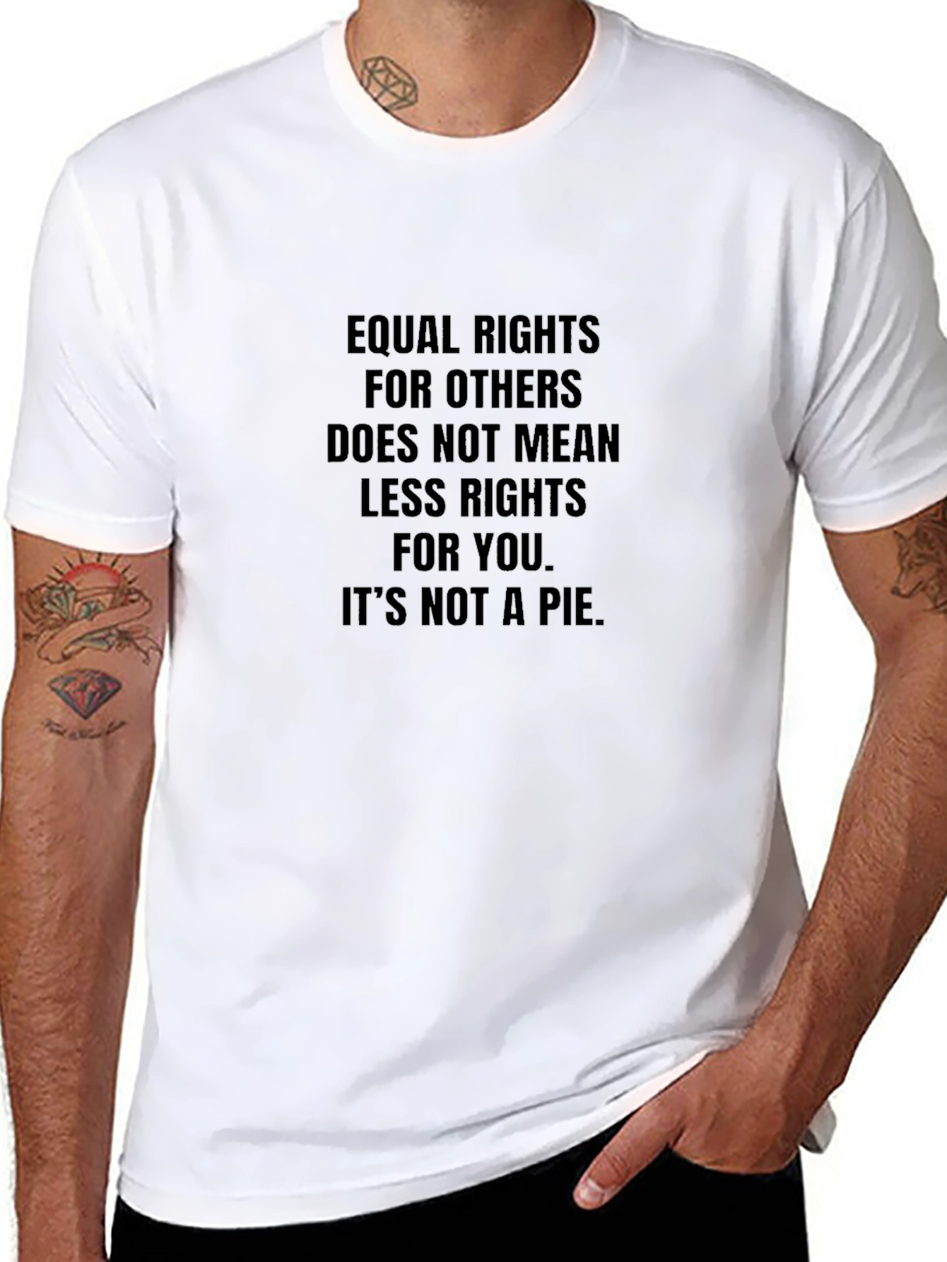 Equal Rights Graphic T-Shirt - Unisex Cotton Tee