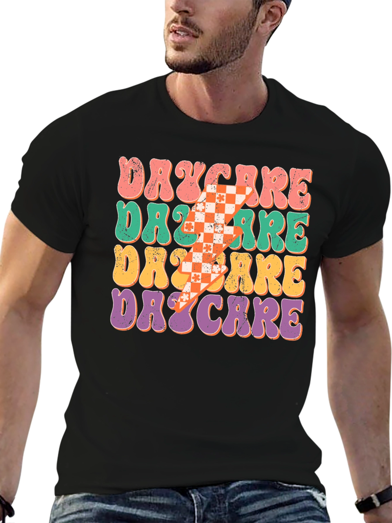 Retro Daycare Teacher T-Shirt