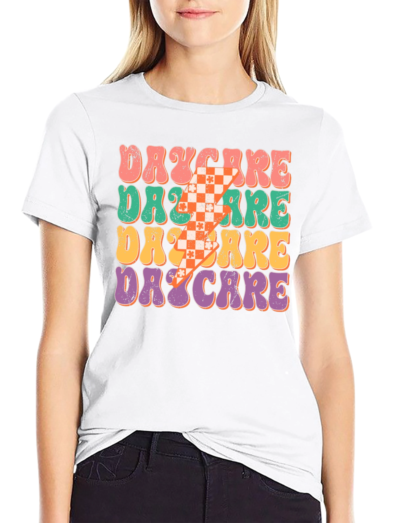 Retro Daycare Teacher T-Shirt
