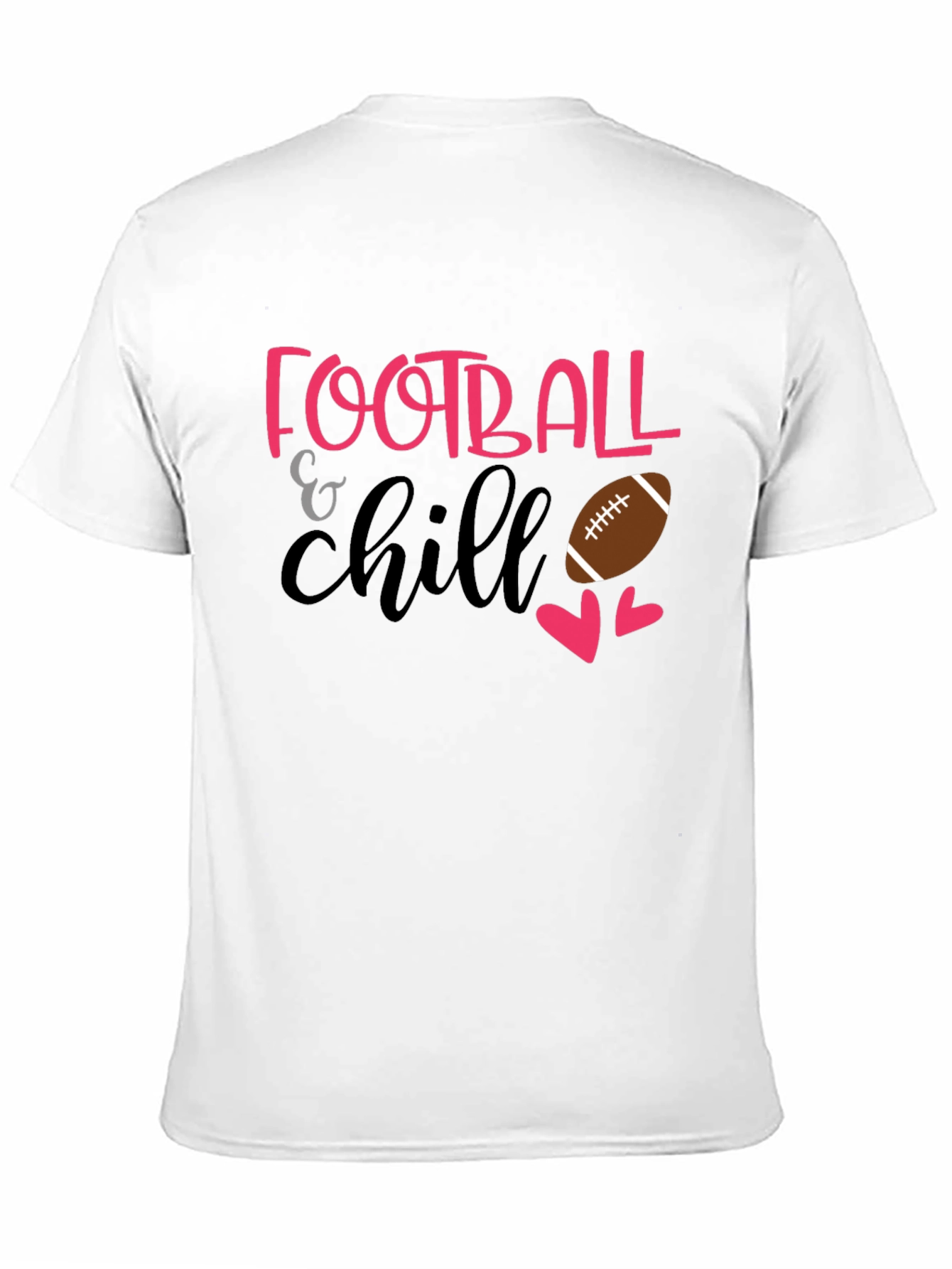 Football & Chill Graphic T-Shirt