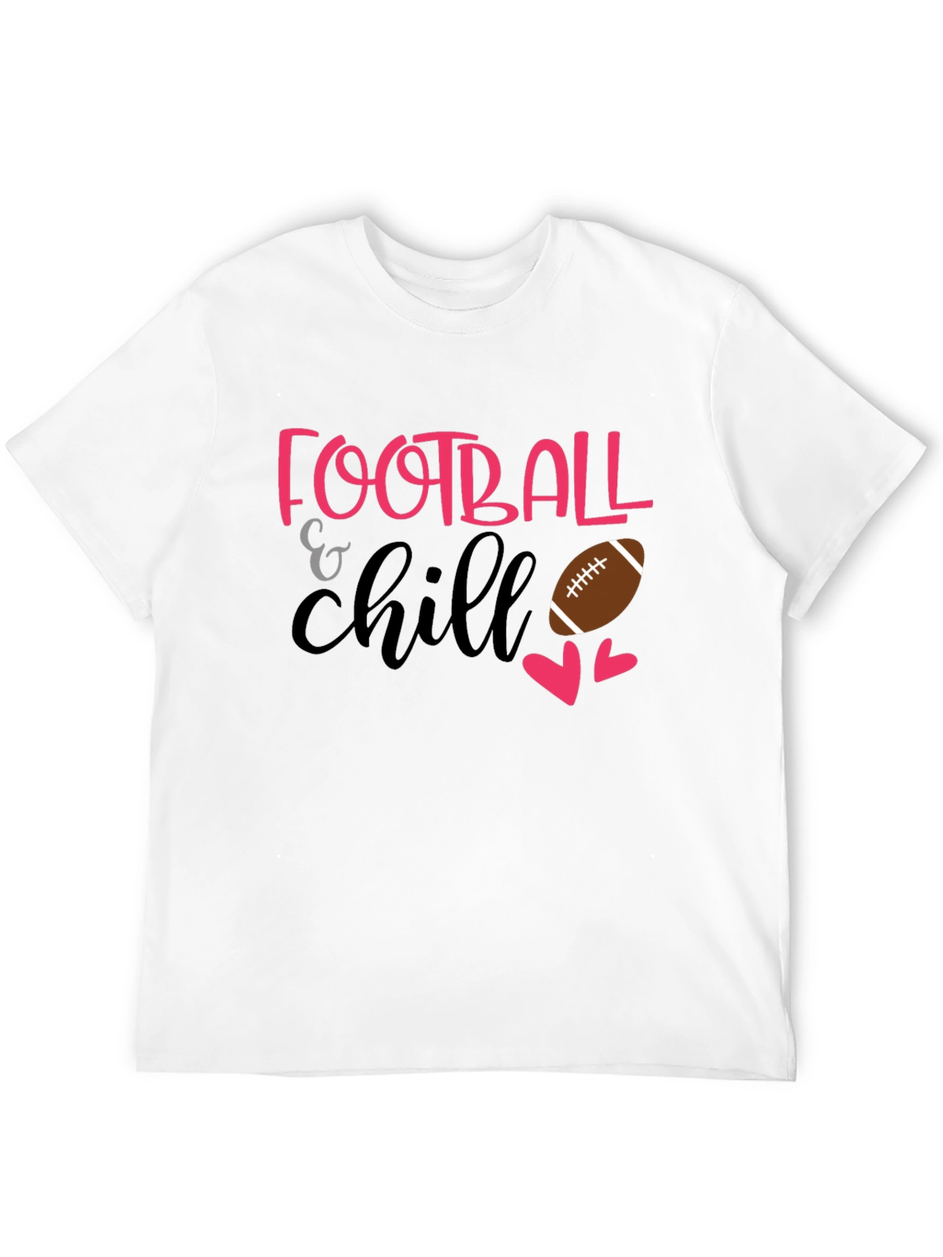 Football & Chill Graphic T-Shirt