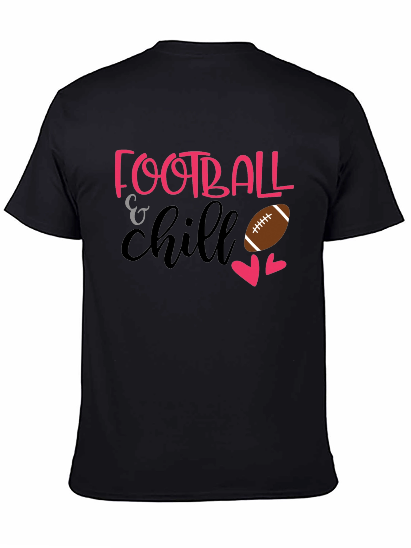 Football & Chill Graphic T-Shirt