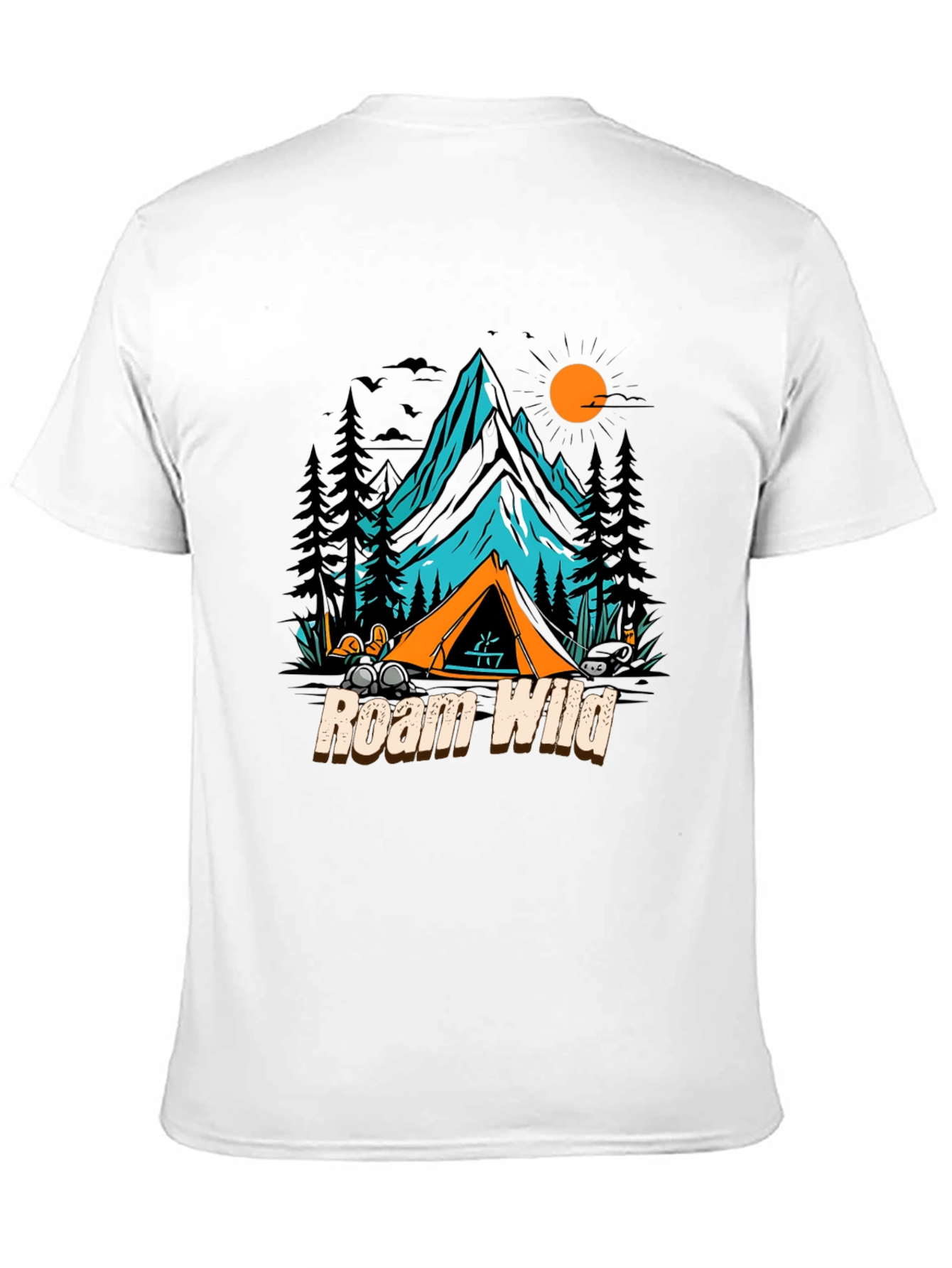 Roam Wild Graphic Tee - Adventure Awaits!