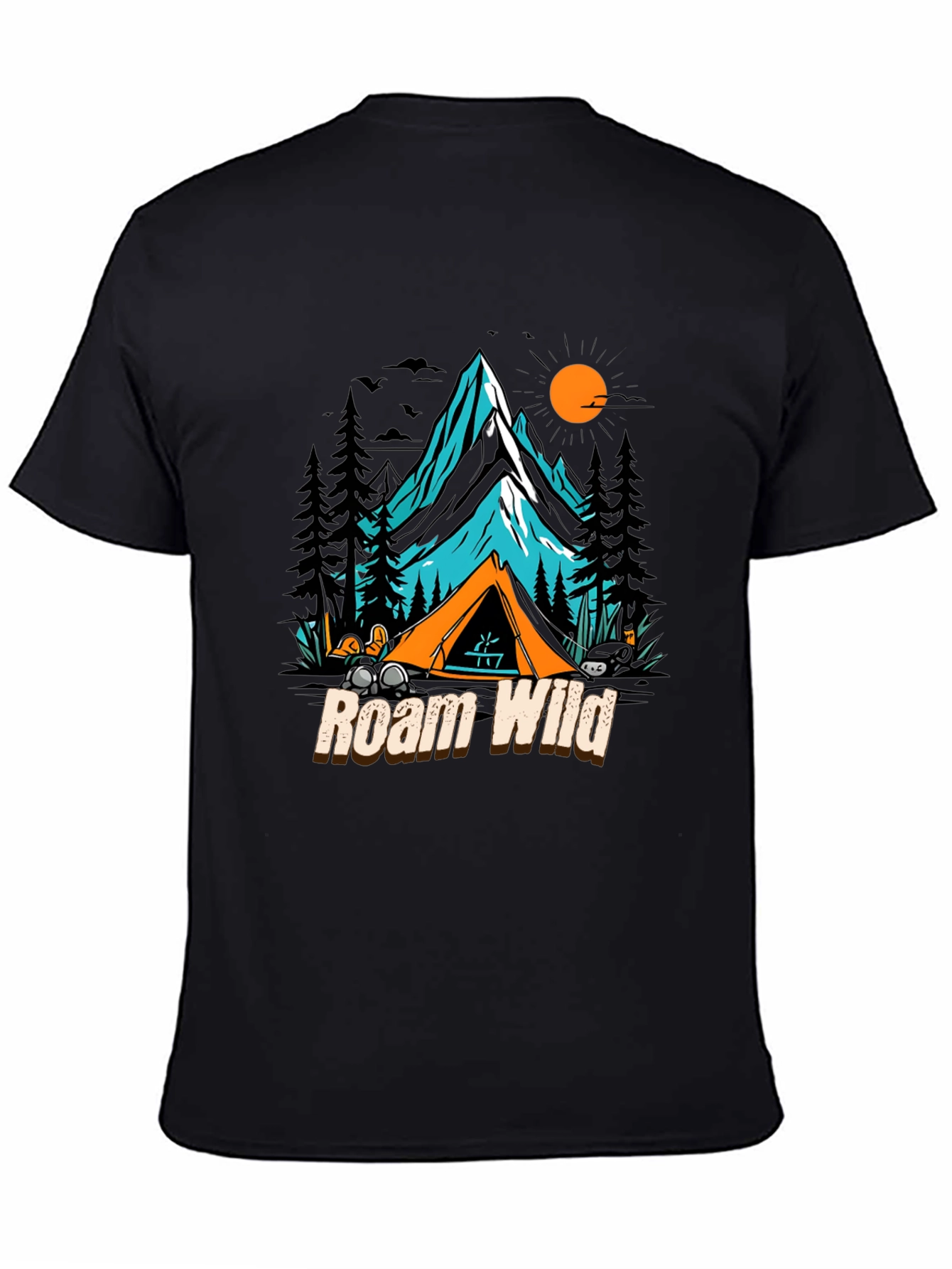 Roam Wild Graphic Tee - Adventure Awaits!