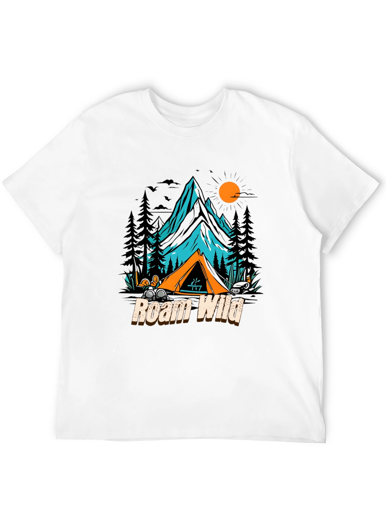 Roam Wild Graphic Tee - Adventure Awaits!